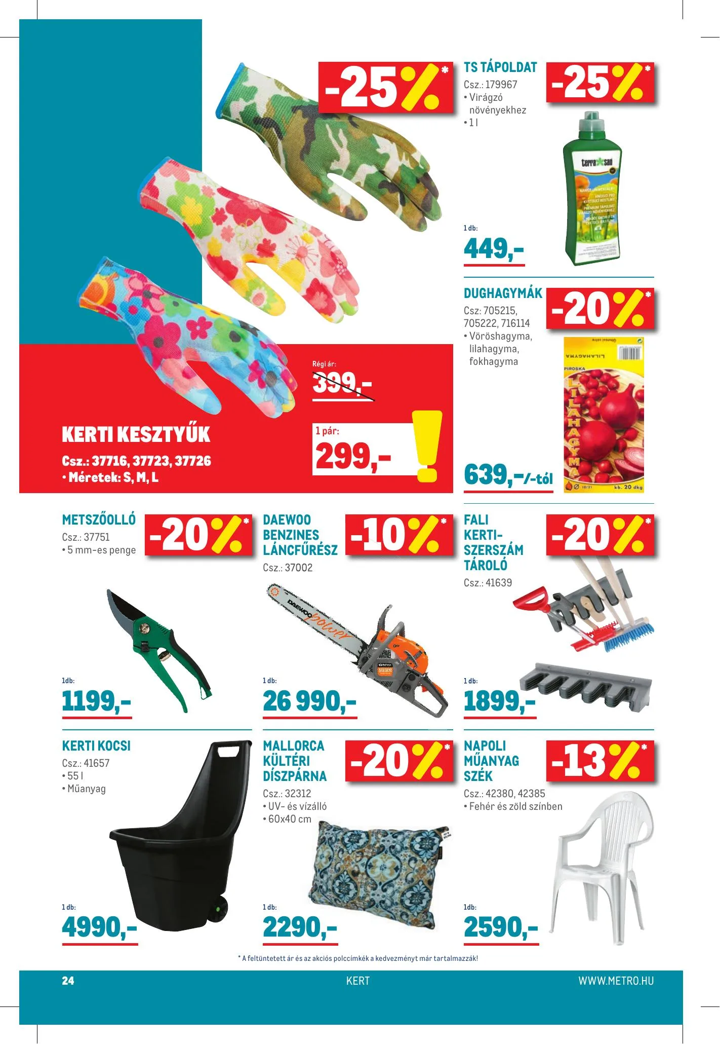 Metro akciós újság Élelmiszer és Szezonalis 02.17–03.02 – 24. oldal