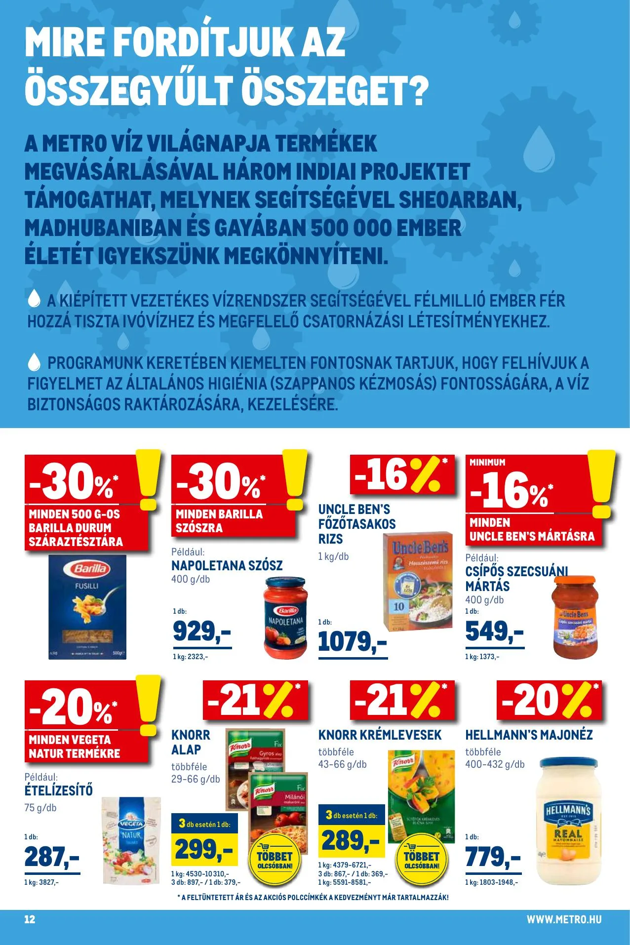 Metro akciós újság Élelmiszer és Szezonalis 03.17–04.06 – 12. oldal