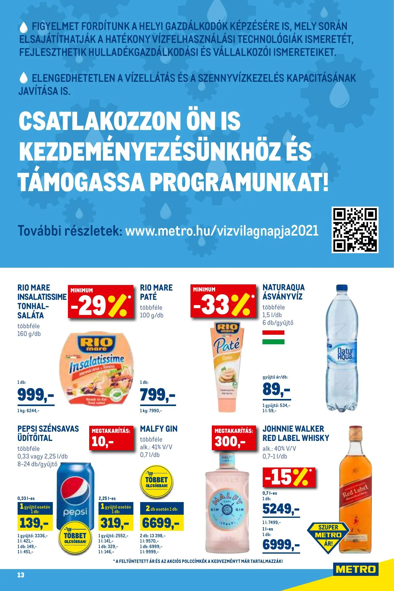 Metro akciós újság Élelmiszer és Szezonalis 03.17–04.06 – 13. oldal