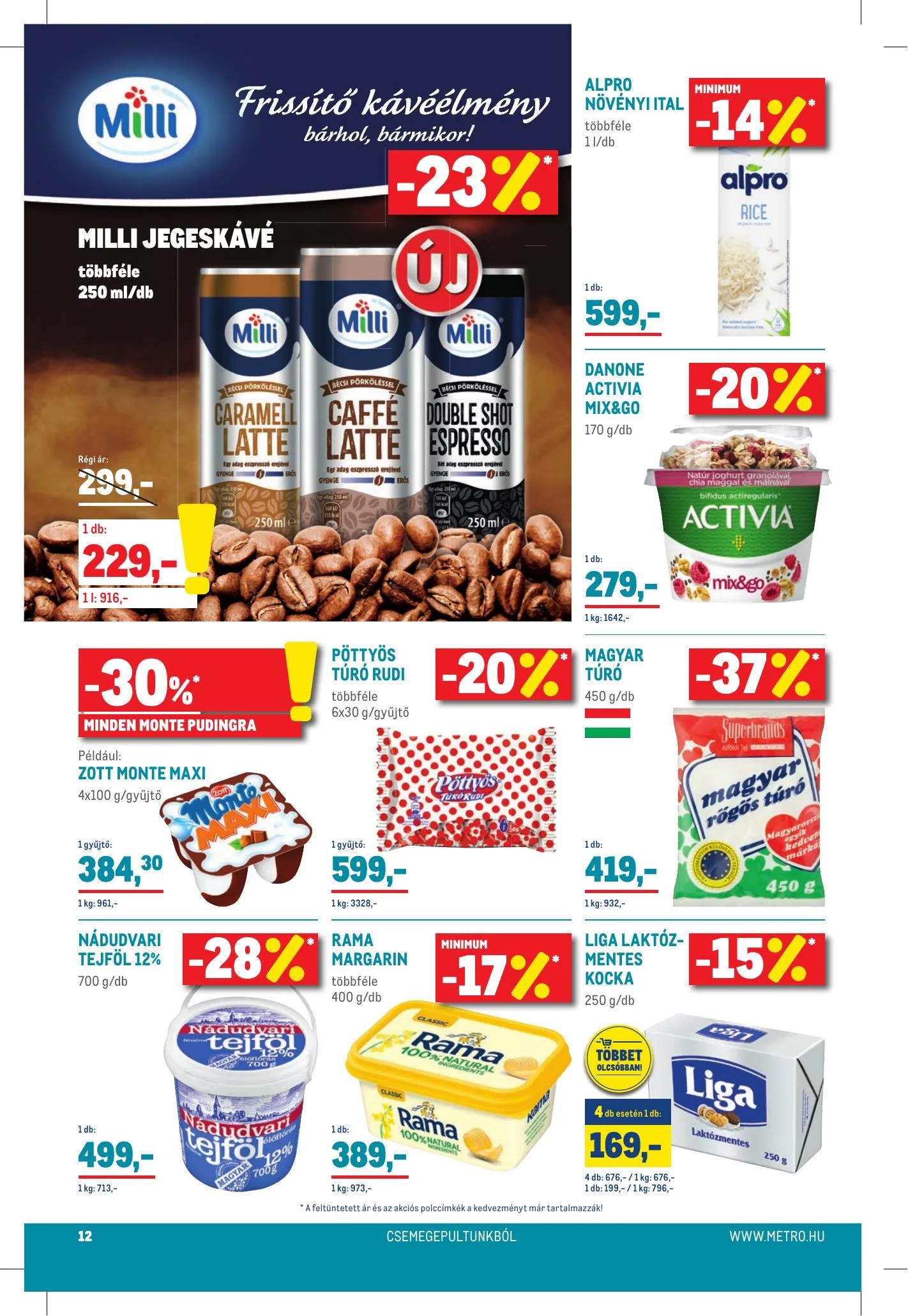 Metro akciós újság Élelmiszer és Szezonalis 04.21–05.04 – 12. oldal