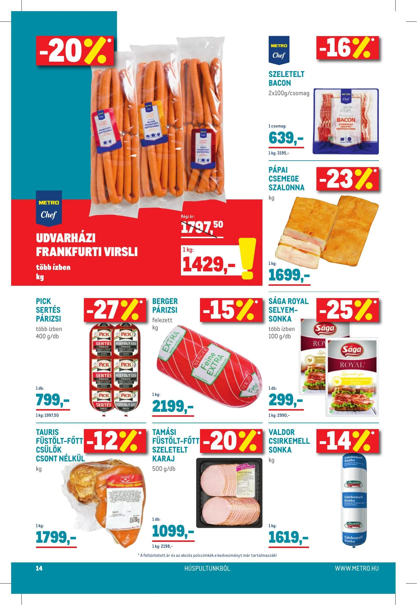 Metro akciós újság Élelmiszer és Szezonalis 04.21–05.04 – 14. oldal