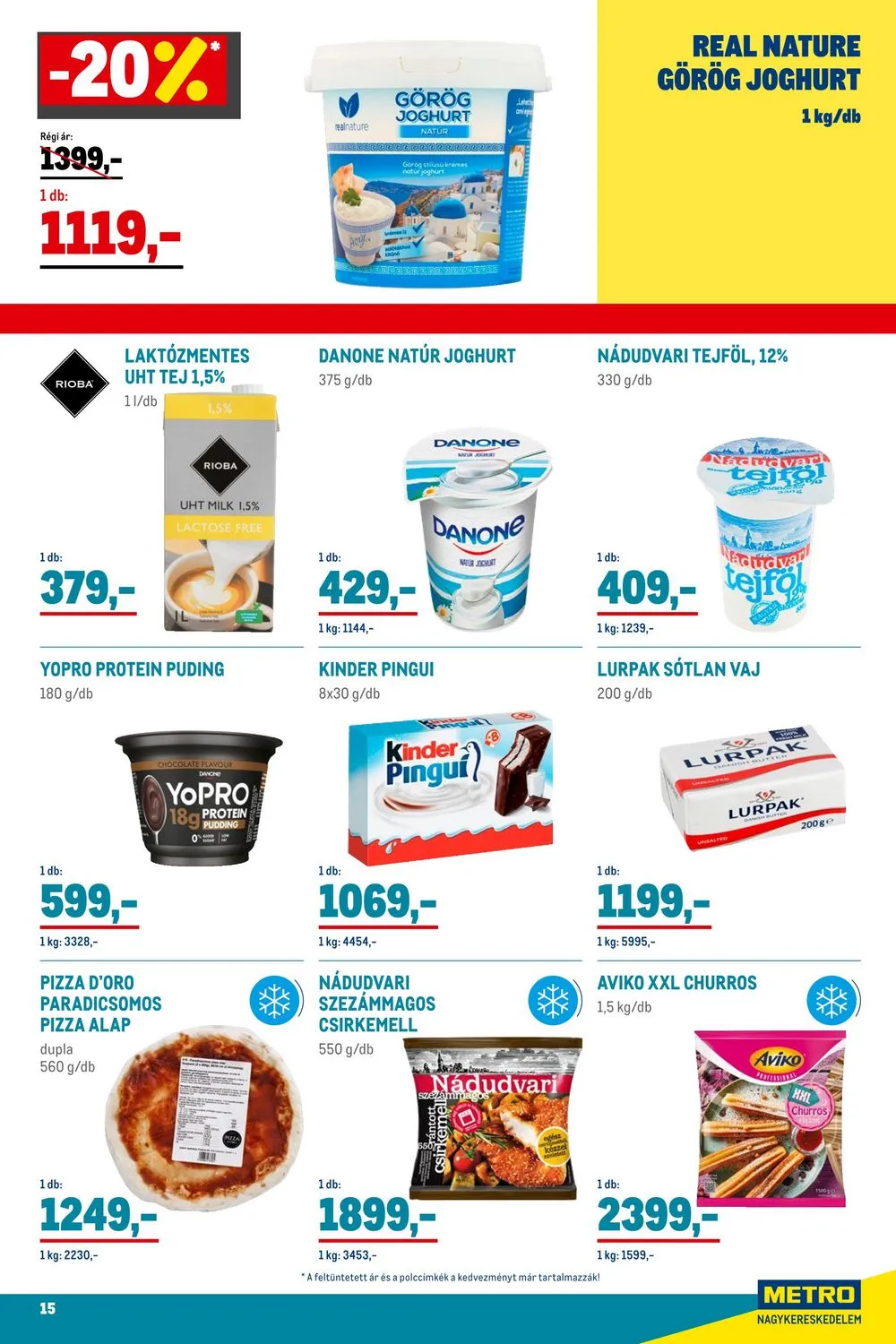 Metro akciós újság Élelmiszer és Szezonalis 06.01–06.30 – 15. oldal