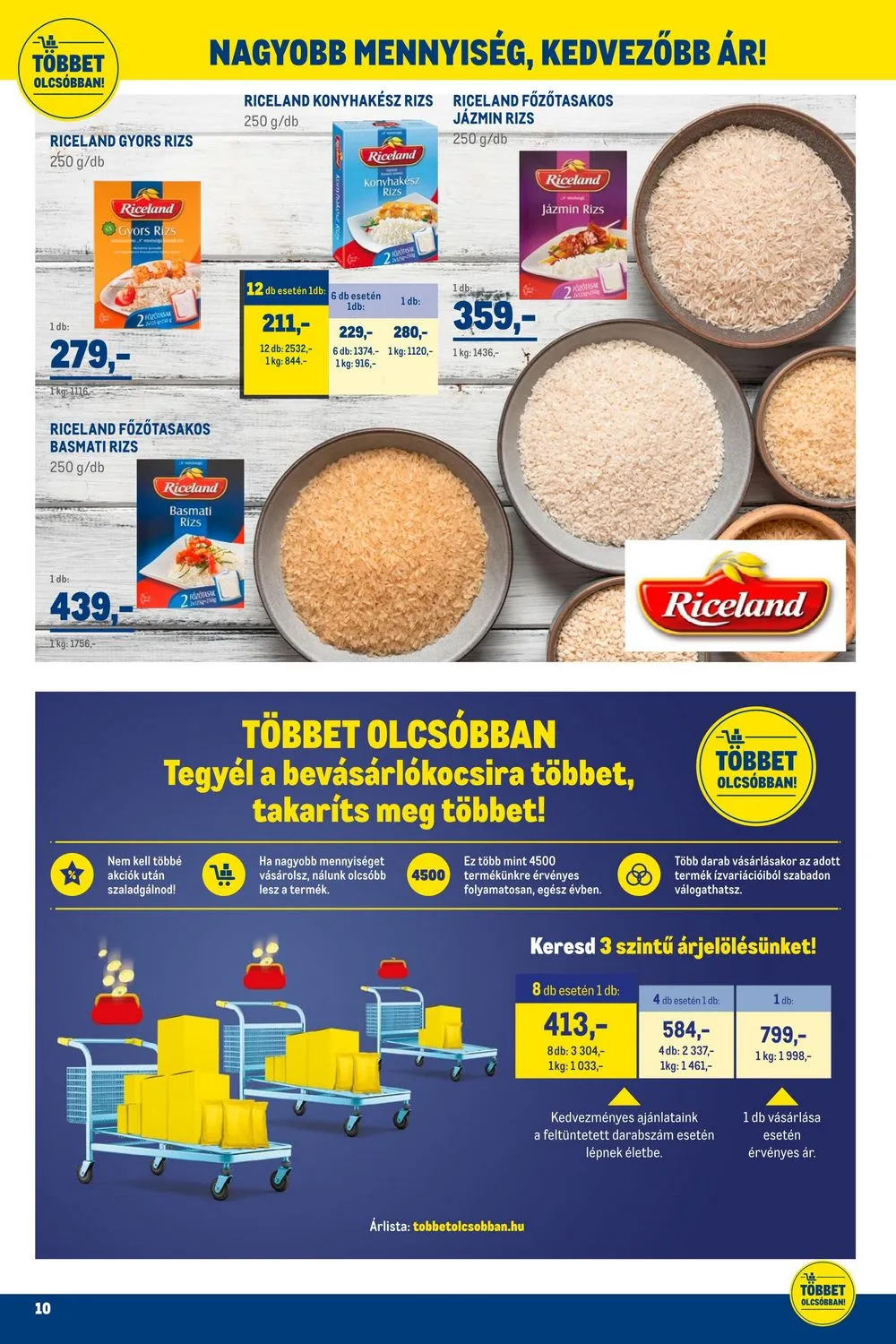 Metro akciós újság Élelmiszer és Szezonalis 08.01–08.31 – 10. oldal