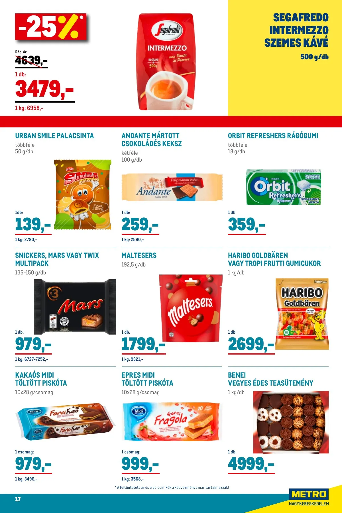 Metro akciós újság Élelmiszer és szezonalis 11.02–11.30 – 17. oldal