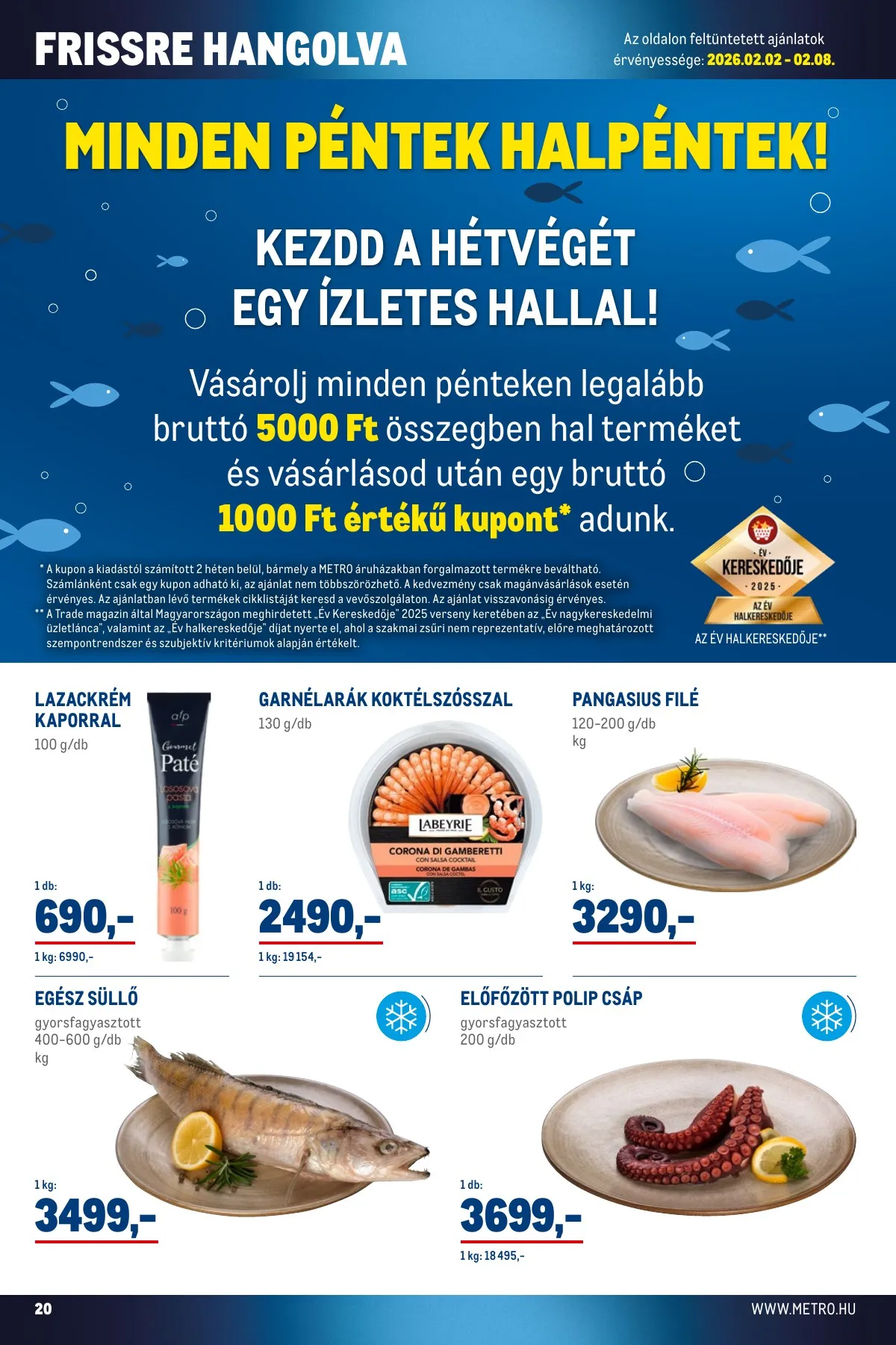 Metro akciós újság Élelmiszer és Szezonalis 02.01–02.28 – 20. oldal