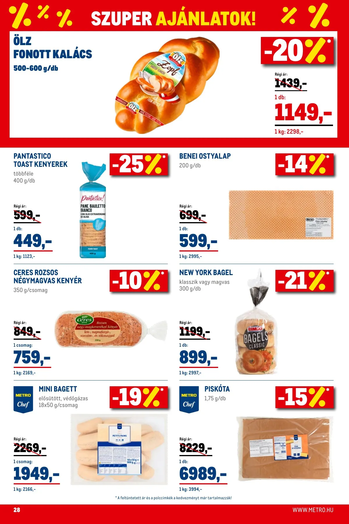 Metro akciós újság Élelmiszer és Szezonalis 02.01–02.28 – 28. oldal