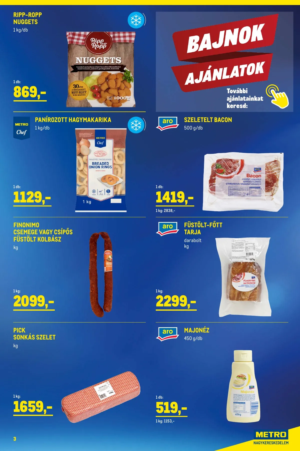 Metro akciós újság Élelmiszer és Szezonalis 03.01–04.04 – 3. oldal