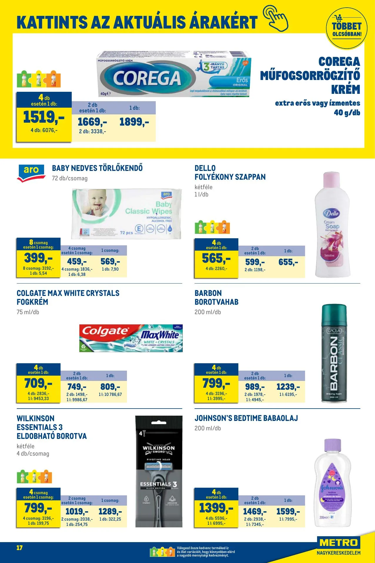 Metro akciós újság Élelmiszer és Szezonalis 04.07–04.30 – 17. oldal