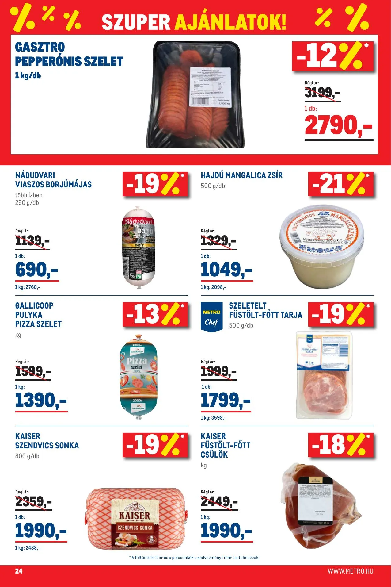 Metro akciós újság Élelmiszer és Szezonalis 04.07–04.30 – 24. oldal