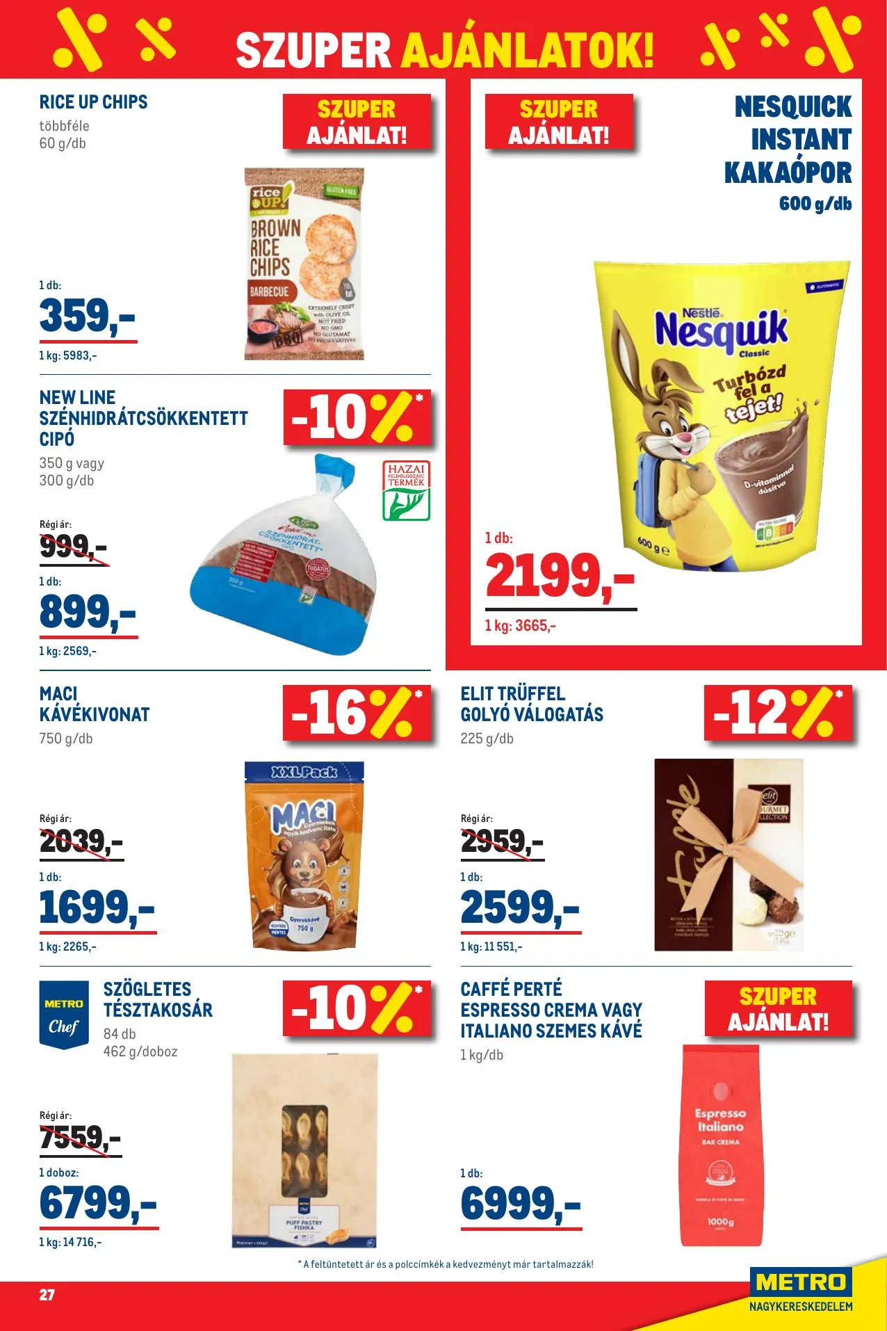 Metro akciós újság Élelmiszer és Szezonalis 04.07–04.30 – 27. oldal