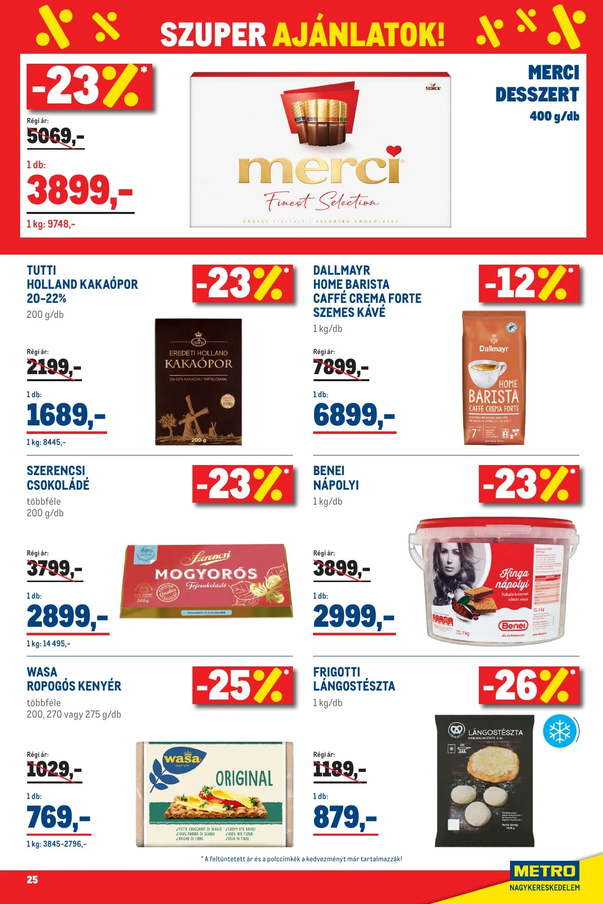 Metro akciós újság Élelmiszer és Szezonalis 05.02–05.31 – 25. oldal