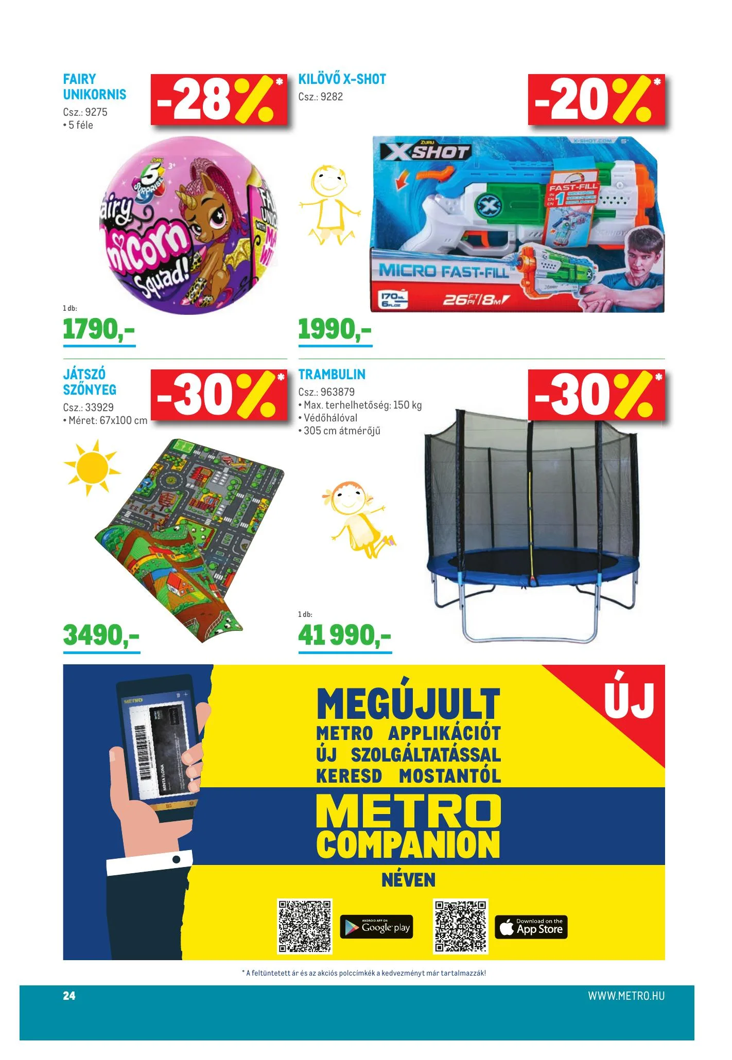 Metro akciós újság Élelmiszer 05.05–05.18 – 24. oldal