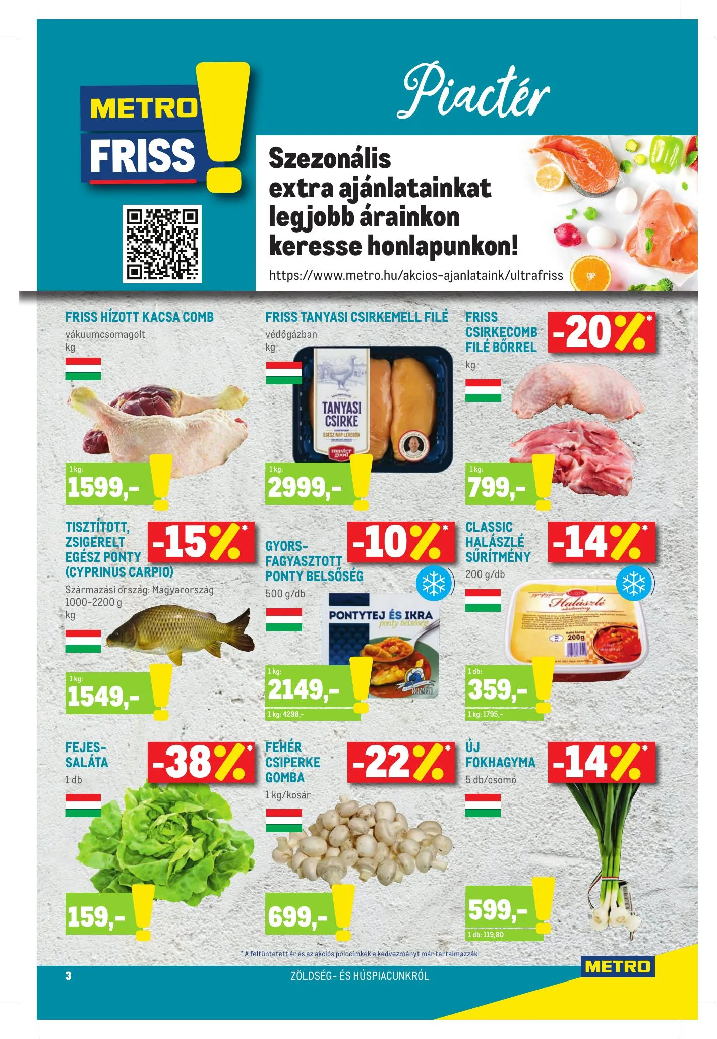 Metro akciós újság Élelmiszer 05.05–05.18 – 3. oldal