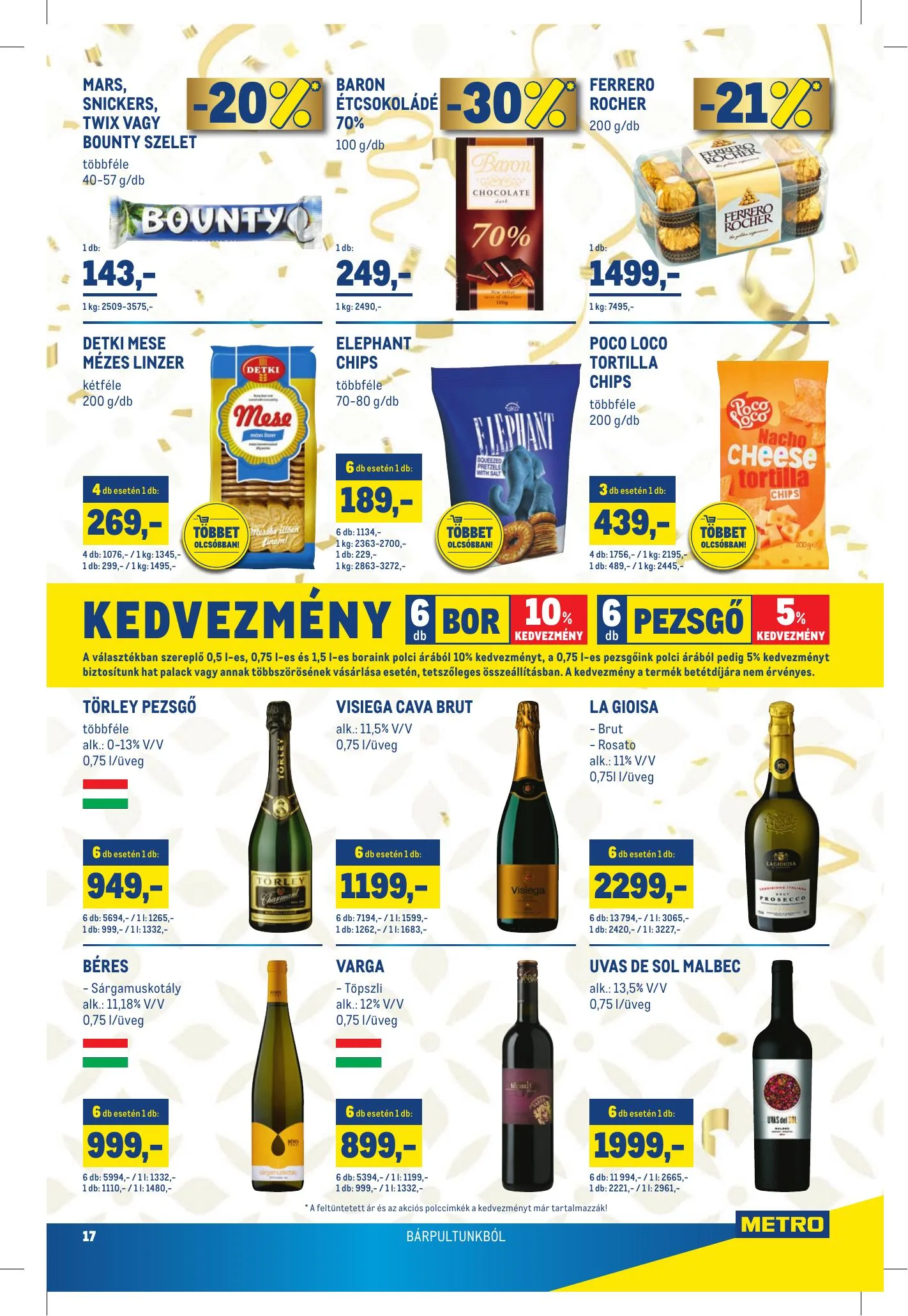 Metro akciós újság Élelmiszer 09.08–09.21 – 17. oldal