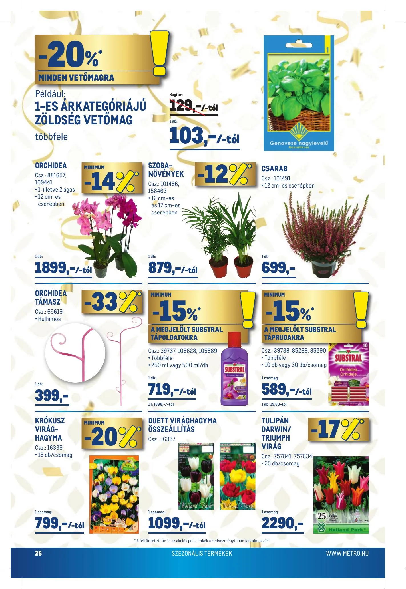 Metro akciós újság Élelmiszer 09.08–09.21 – 26. oldal