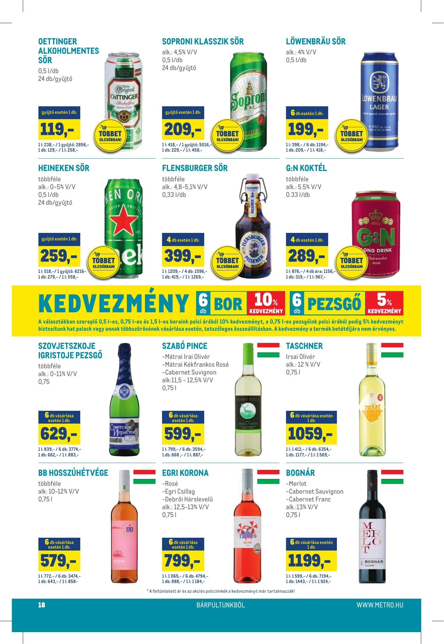 Metro akciós újság Élelmiszer 09.22–10.05 – 18. oldal