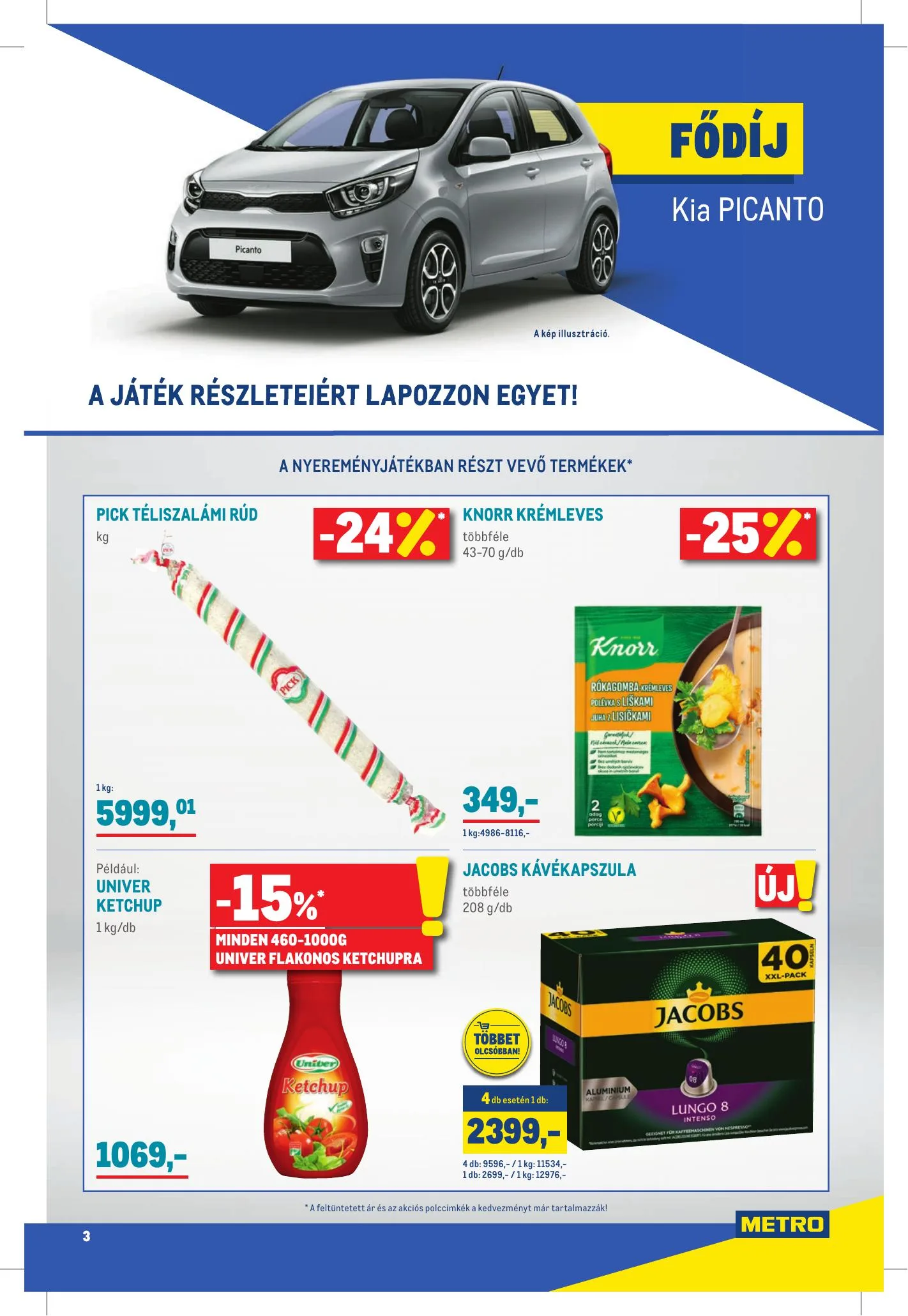 Metro akciós újság Élelmiszer 09.22–10.05 – 3. oldal