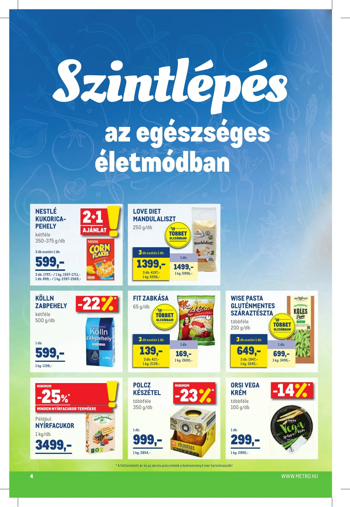 Metro akciós újság Élelmiszer 01.02–01.02 – 4. oldal