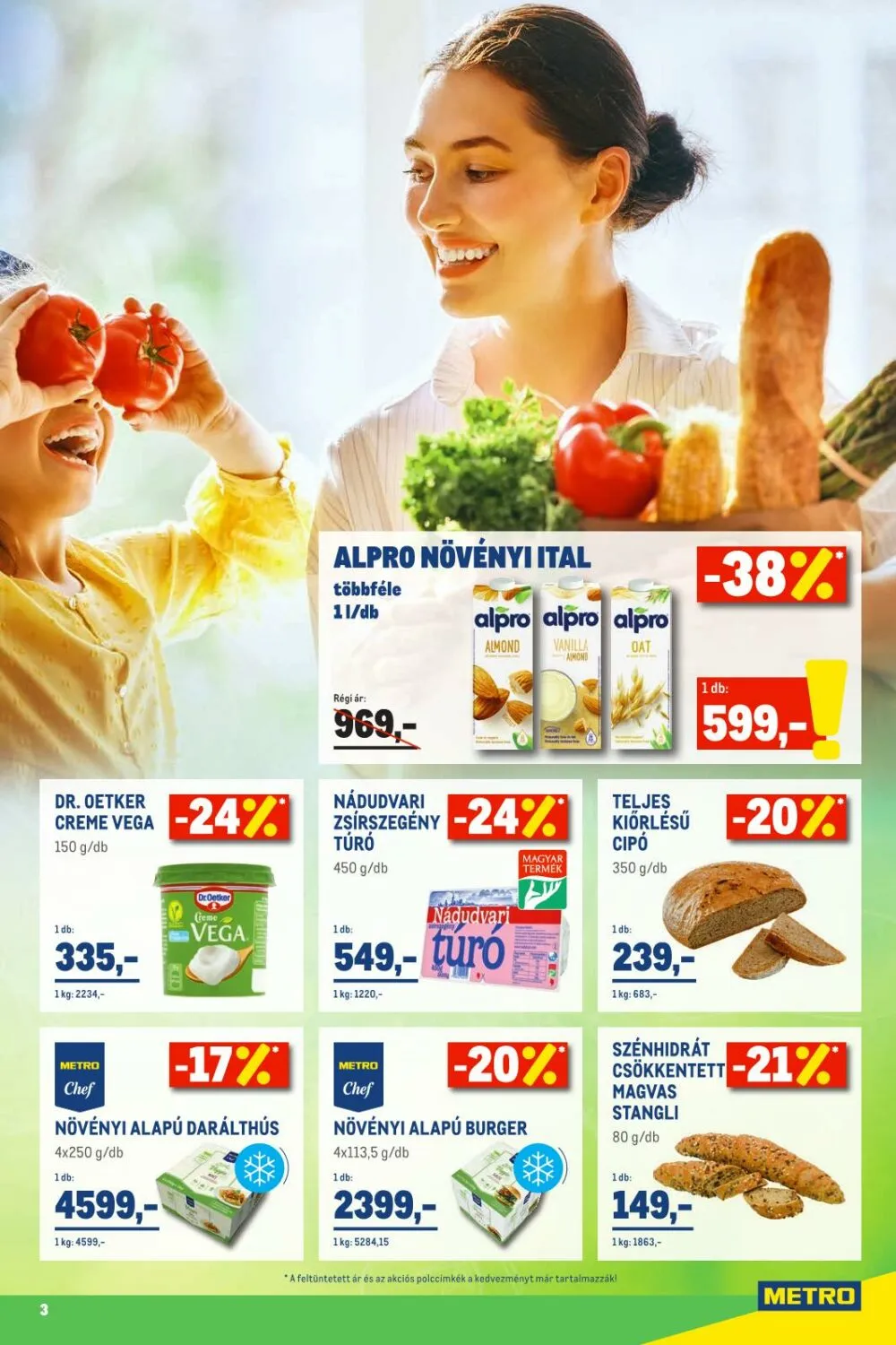 Metro akciós újság Élelmiszer 01.02–01.18 – 3. oldal