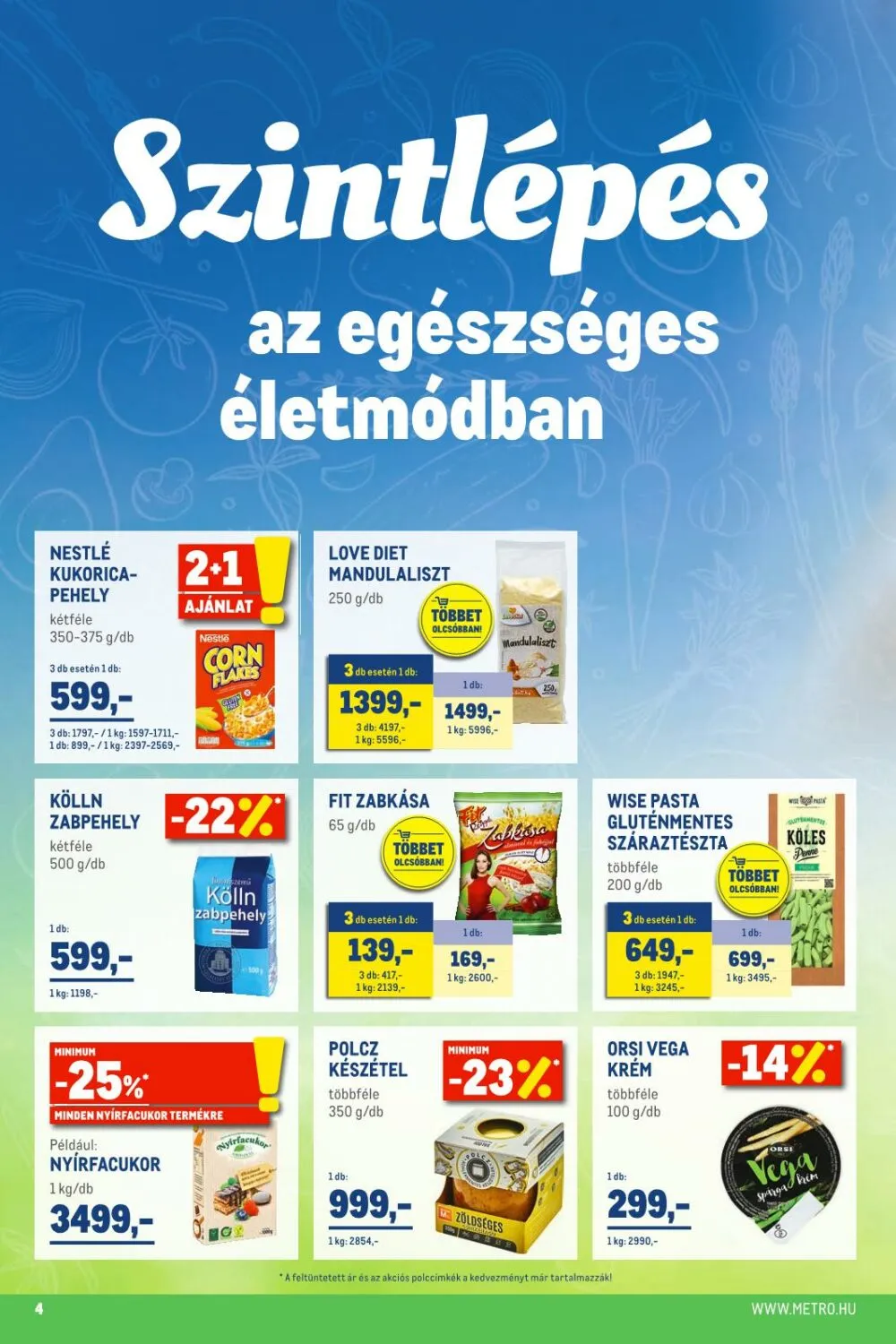 Metro akciós újság Élelmiszer 01.02–01.18 – 4. oldal