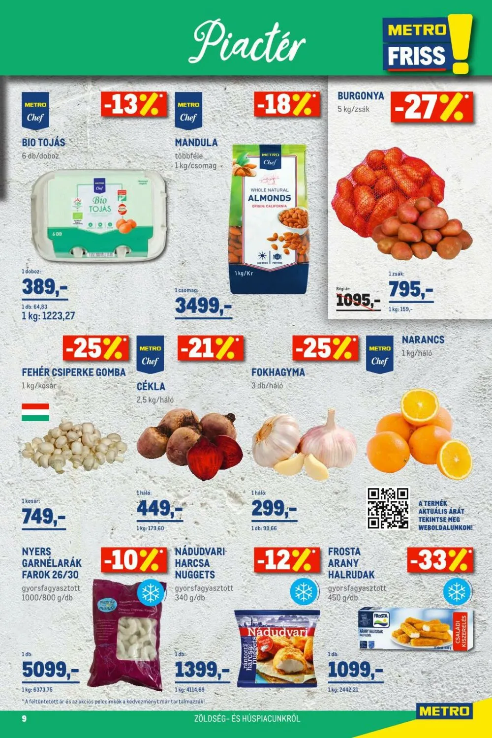 Metro akciós újság Élelmiszer 01.02–01.18 – 9. oldal