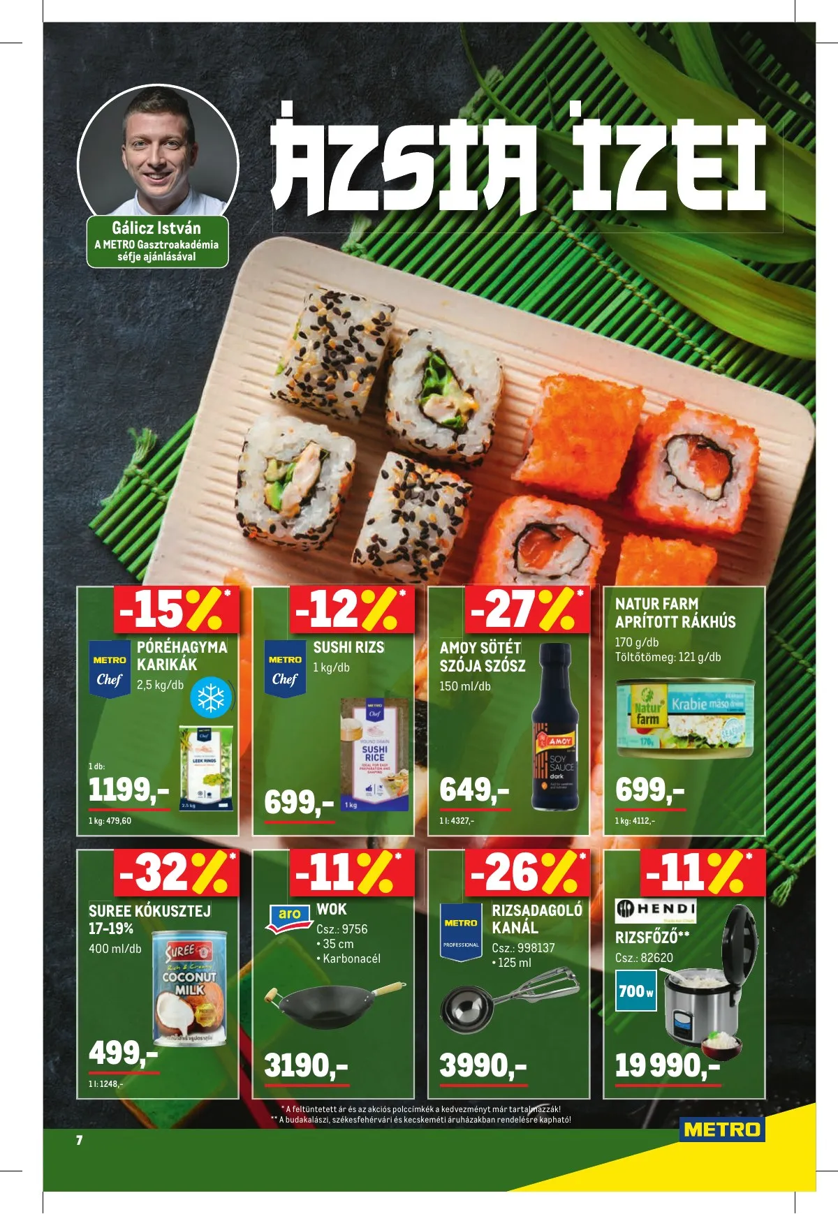 Metro akciós újság Élelmiszer 01.19–01.19 – 7. oldal
