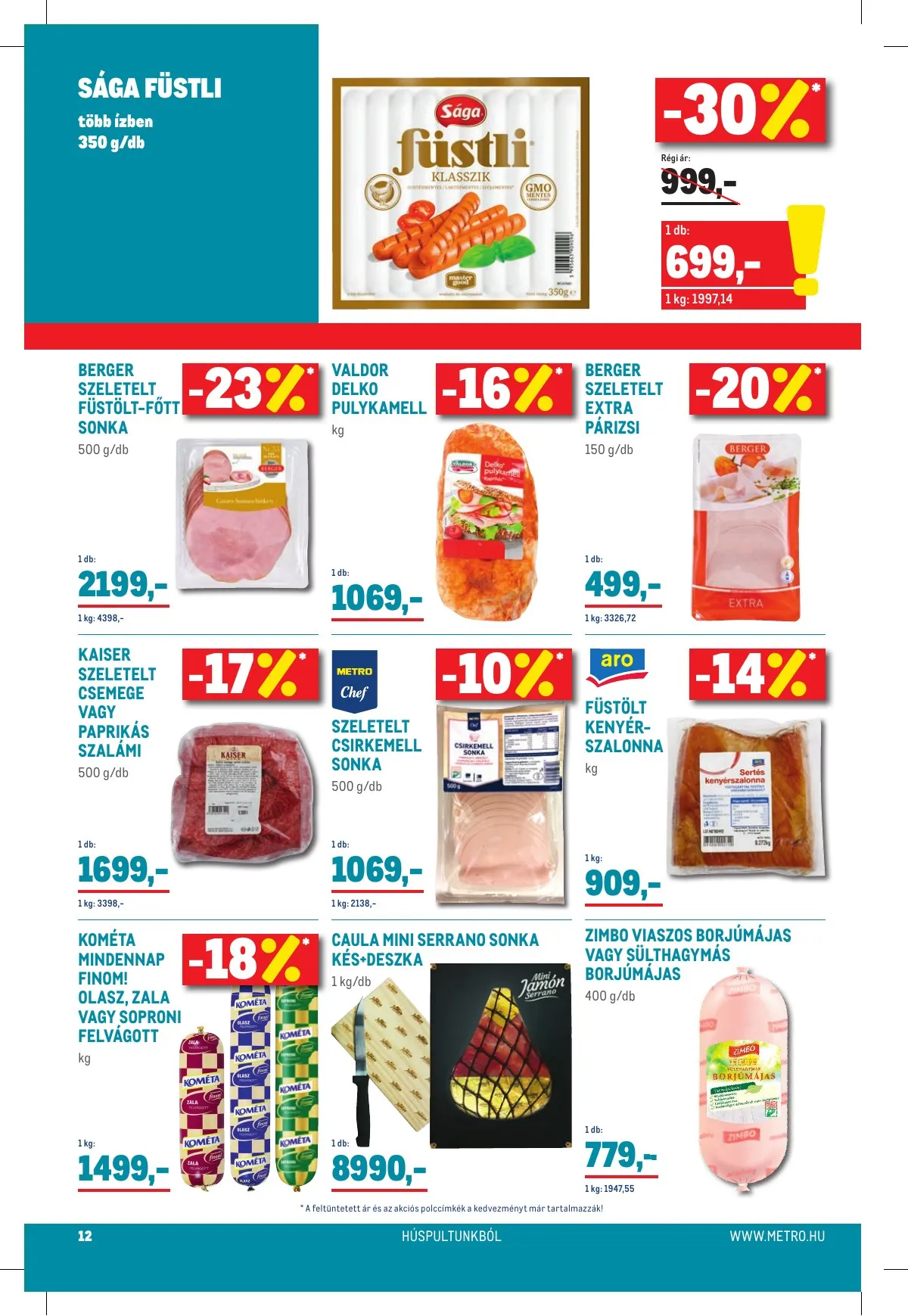 Metro akciós újság Élelmiszer 02.02–02.15 – 12. oldal