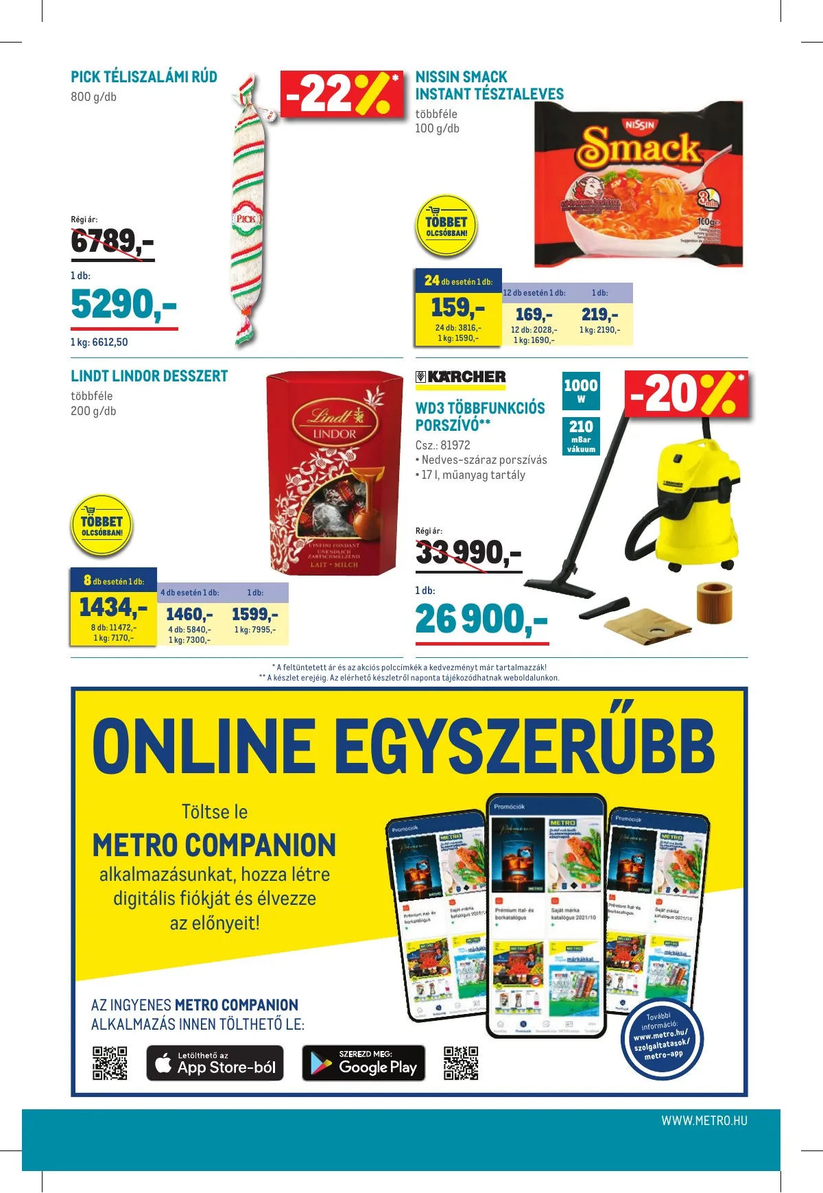 Metro akciós újság Élelmiszer 02.02–02.15 – 28. oldal
