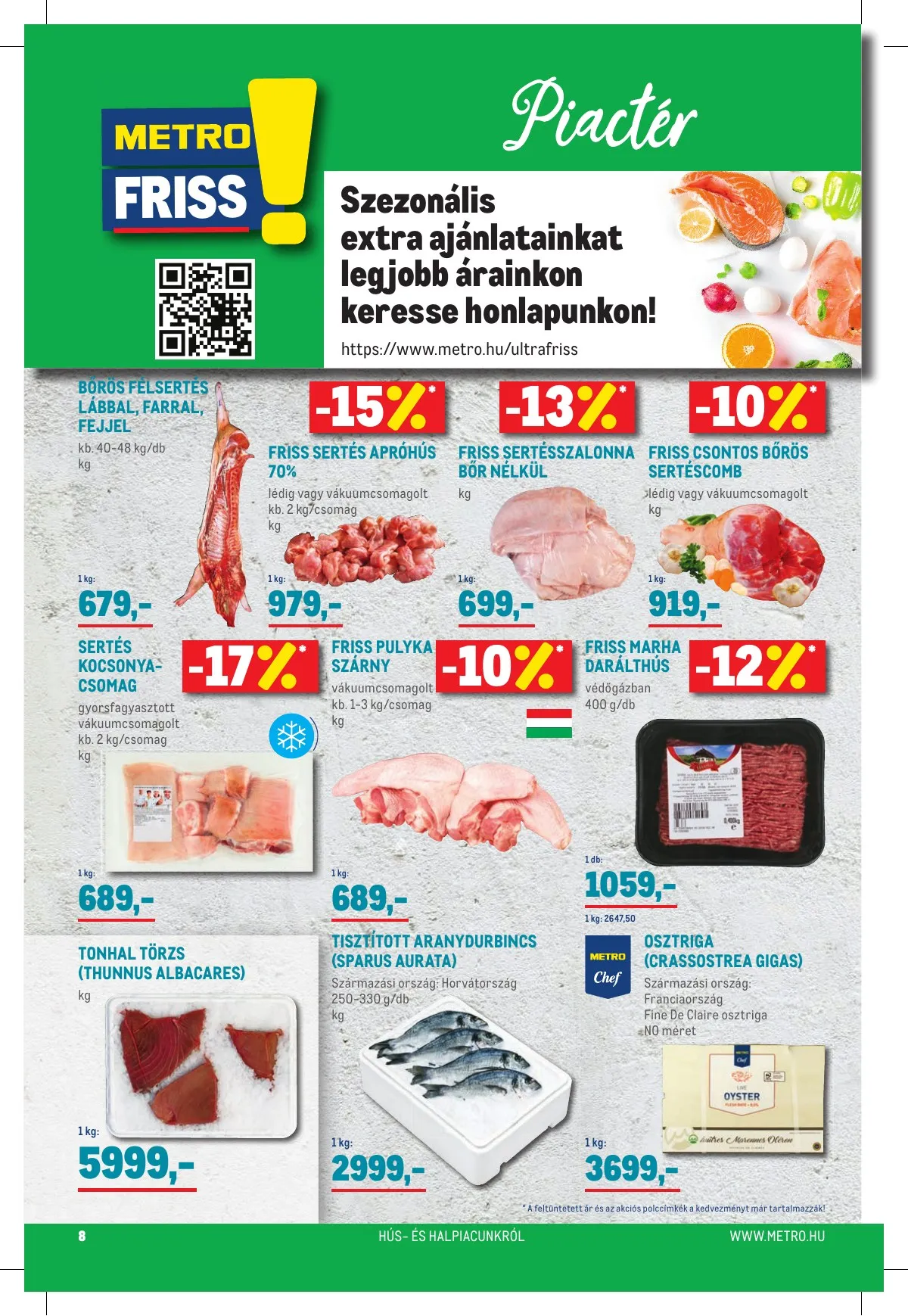 Metro akciós újság Élelmiszer 02.02–02.15 – 8. oldal