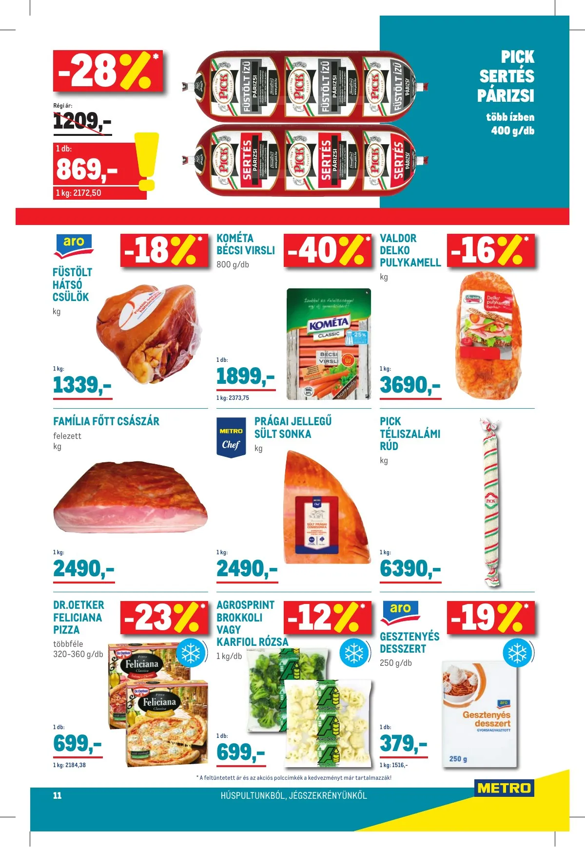Metro akciós újság Élelmiszer 03.02–03.15 – 11. oldal