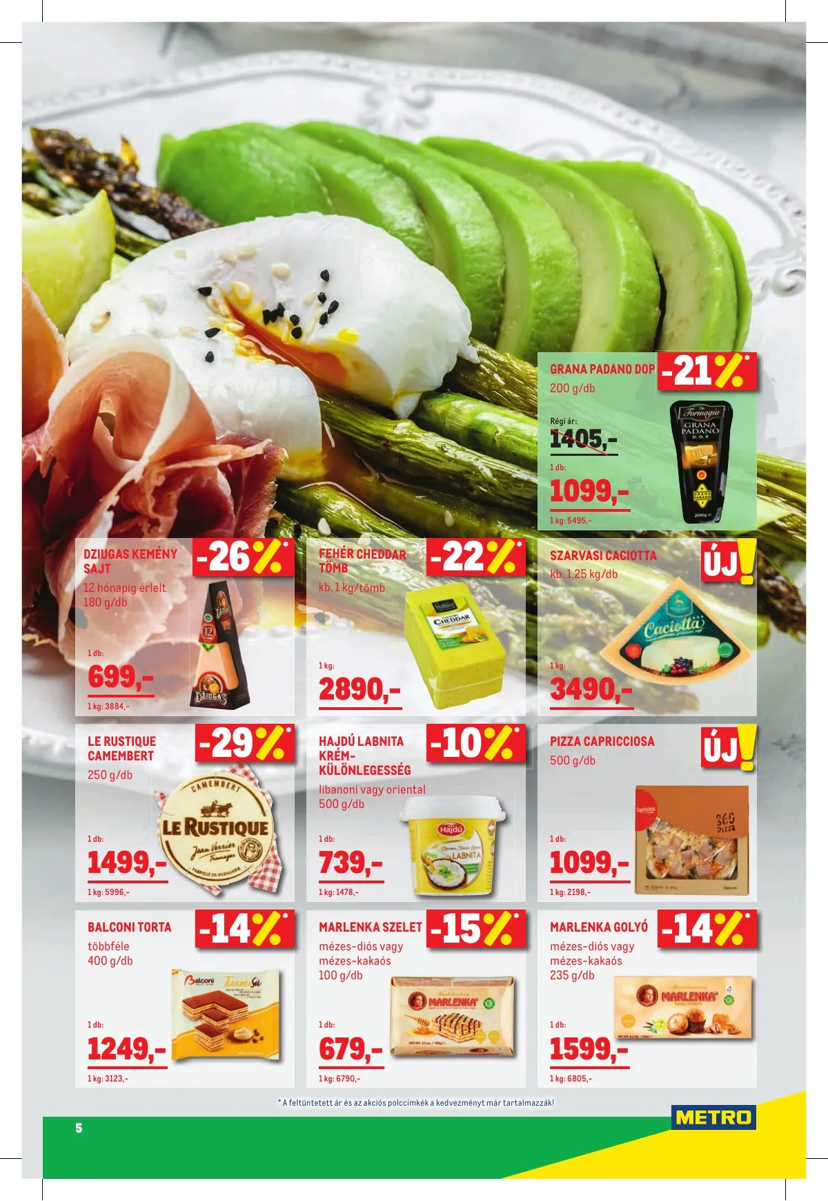 Metro akciós újság Élelmiszer 03.02–03.15 – 5. oldal