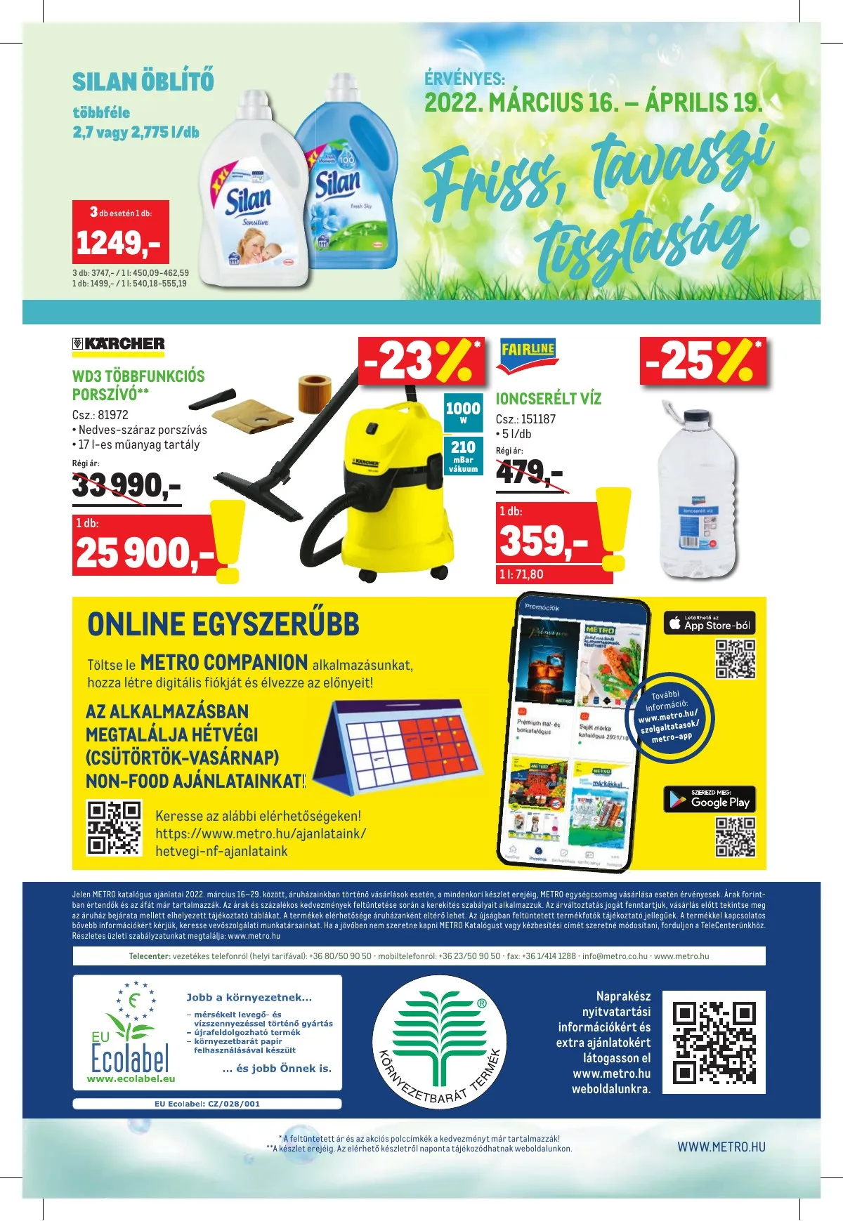 Metro akciós újság Élelmiszer 03.16–03.26 – 20. oldal