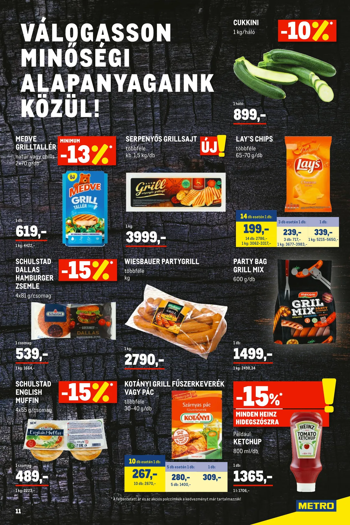 Metro akciós újság Élelmiszer 04.20–05.03 – 11. oldal