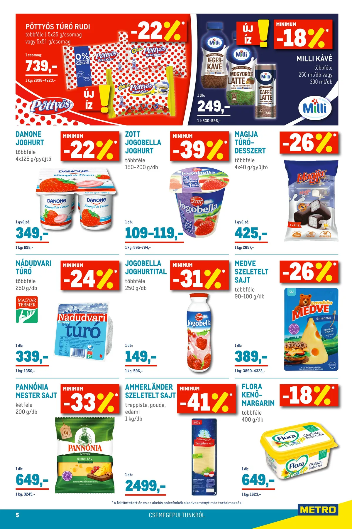 Metro akciós újság Élelmiszer 04.20–05.03 – 5. oldal