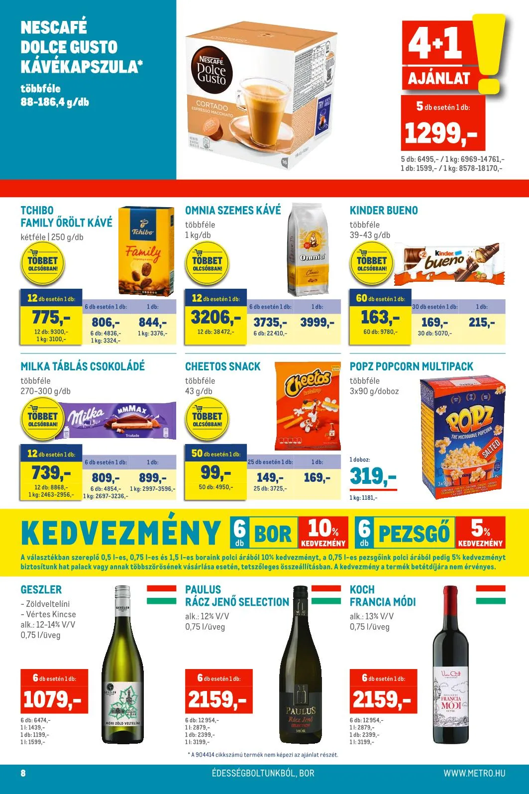 Metro akciós újság Élelmiszer 04.20–05.03 – 8. oldal