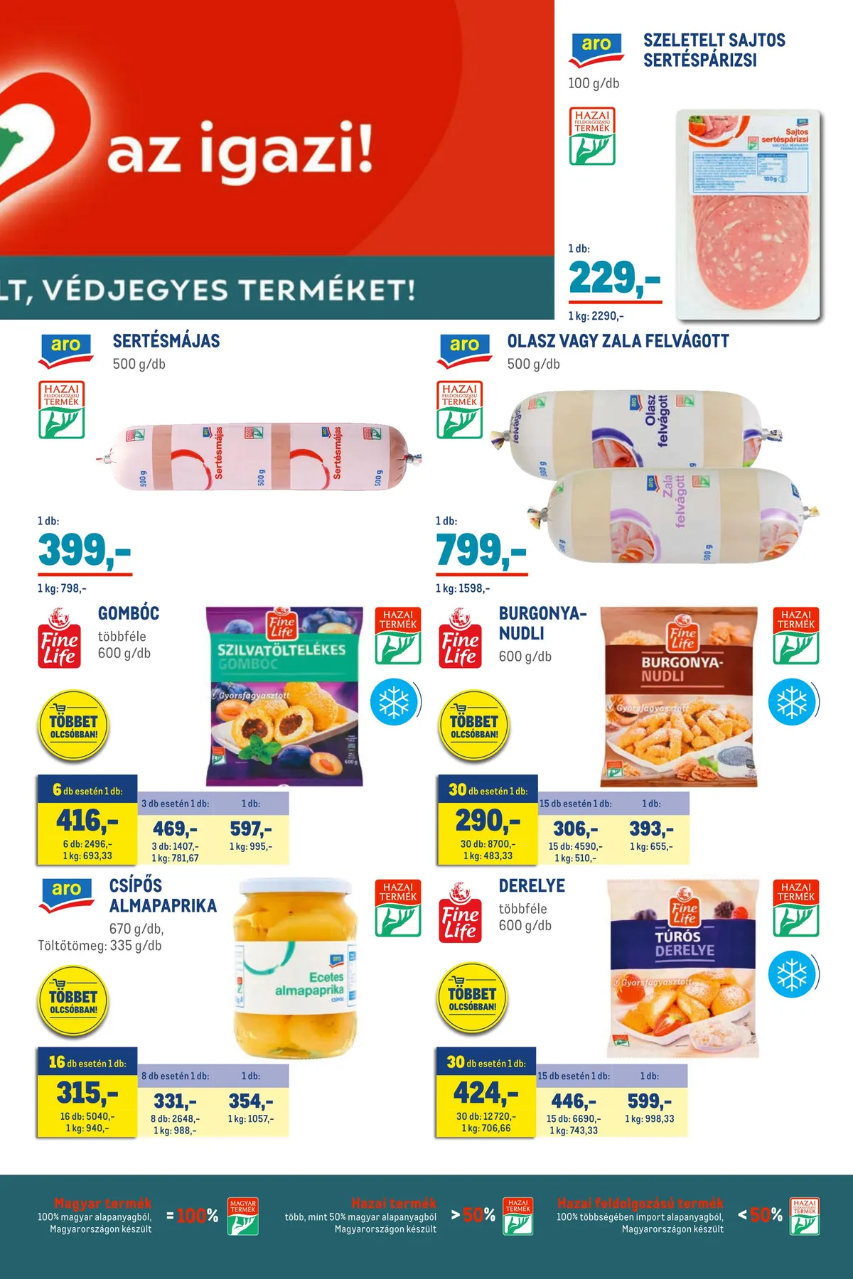 Metro akciós újság Élelmiszer 05.18–05.31 – 3. oldal