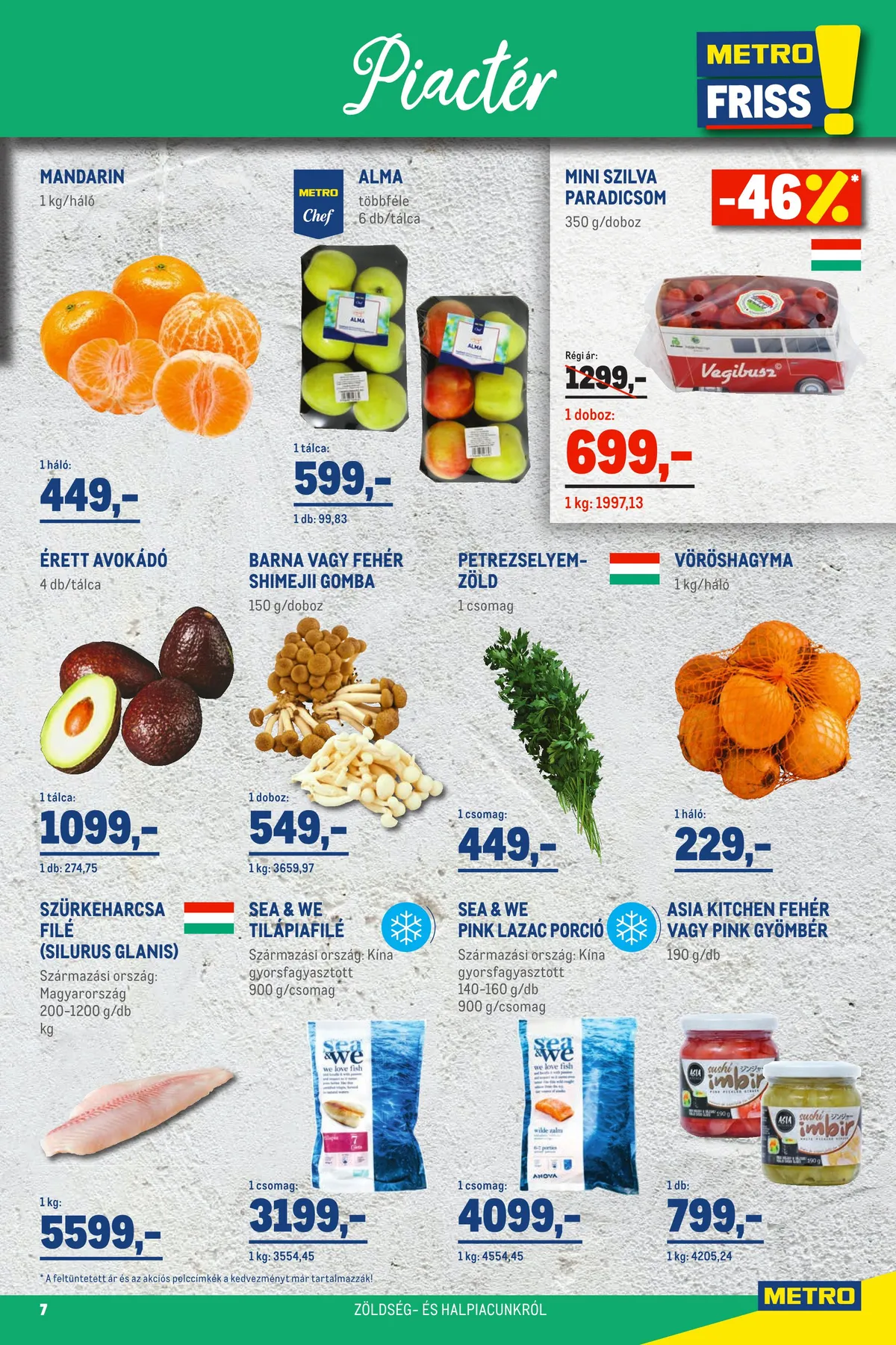 Metro akciós újság Élelmiszer 05.18–05.31 – 7. oldal