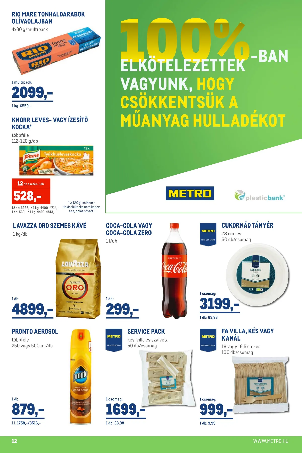 Metro akciós újság Élelmiszer 06.01–06.14 – 12. oldal