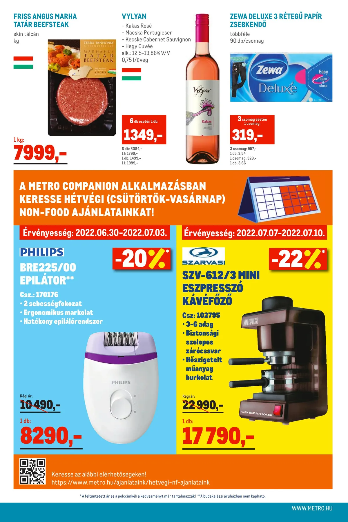 Metro akciós újság Élelmiszer 06.29–07.12 – 16. oldal