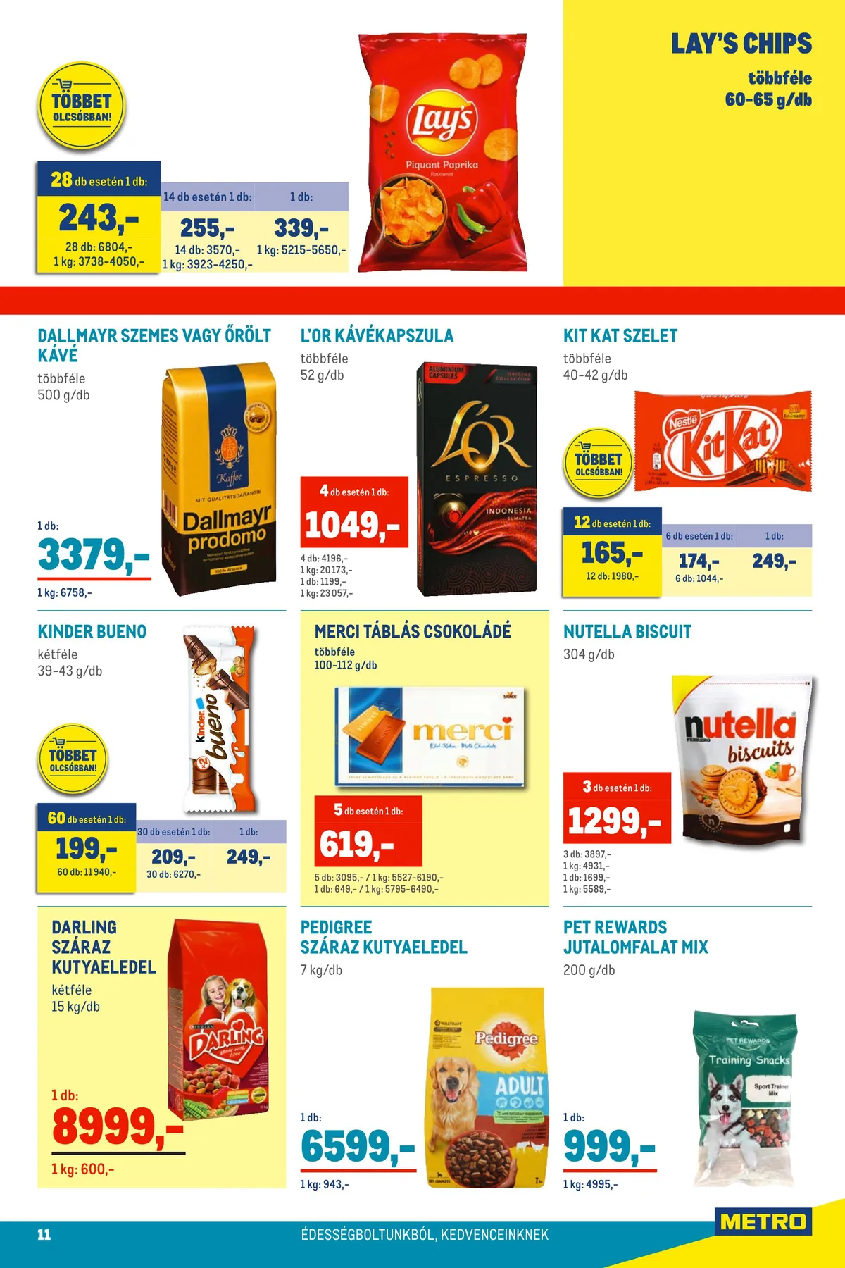 Metro akciós újság Élelmiszer 09.07–09.20 – 11. oldal
