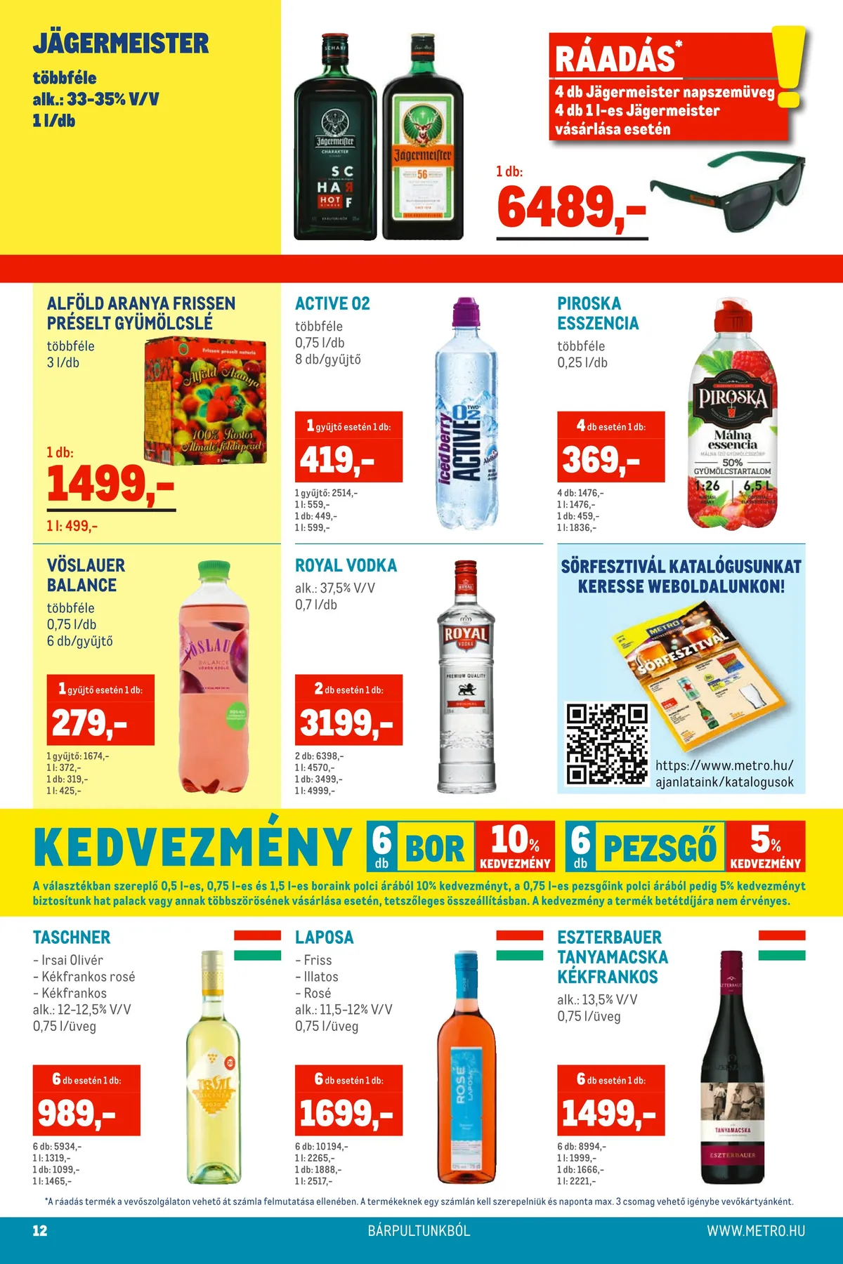 Metro akciós újság Élelmiszer 09.07–09.20 – 12. oldal