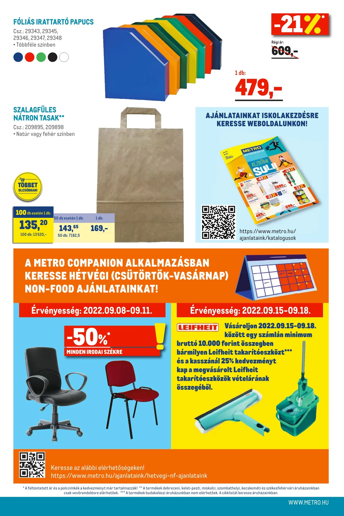 Metro akciós újság Élelmiszer 09.07–09.20 – 16. oldal