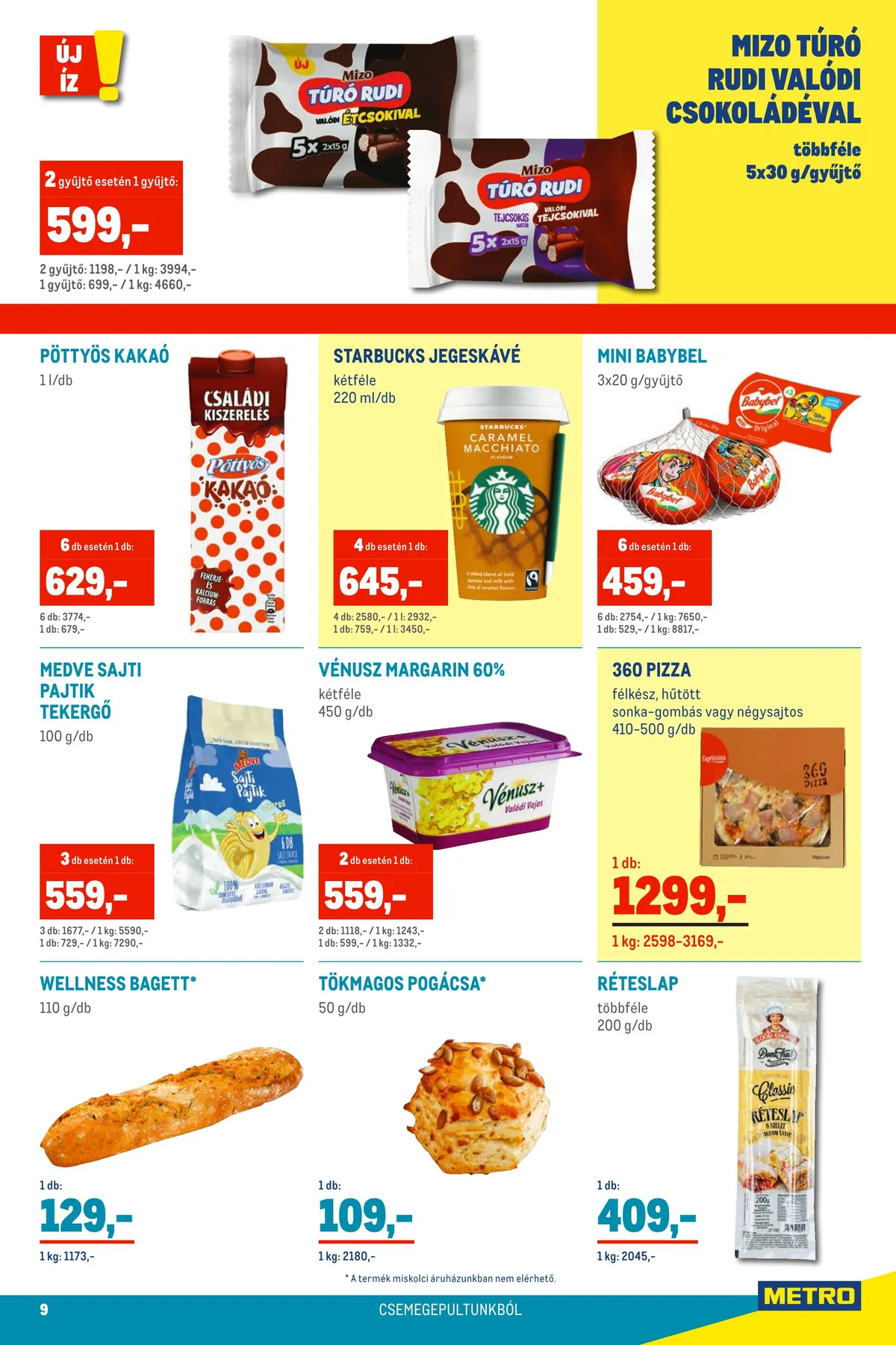 Metro akciós újság Élelmiszer 09.07–09.20 – 9. oldal