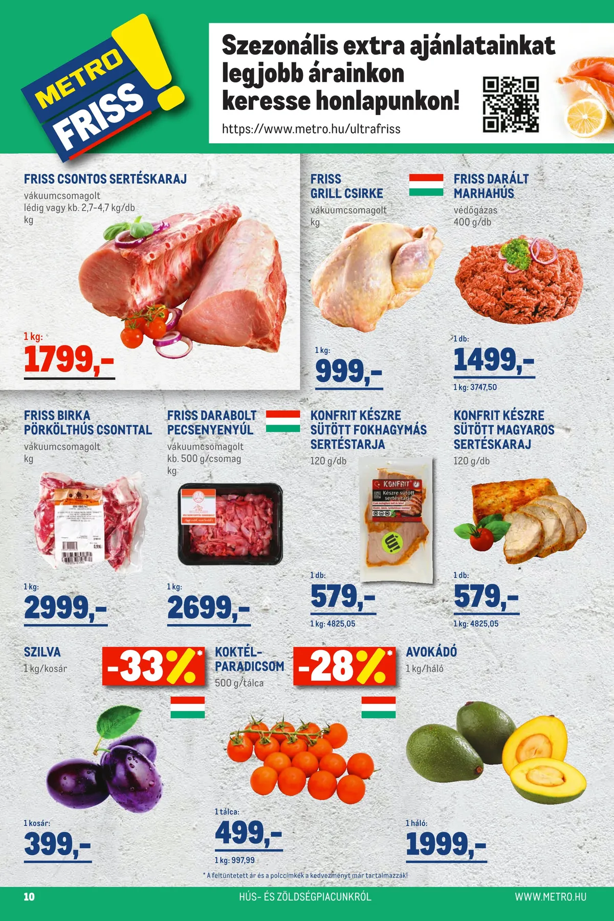Metro akciós újság Élelmiszer 09.21–10.04 – 10. oldal