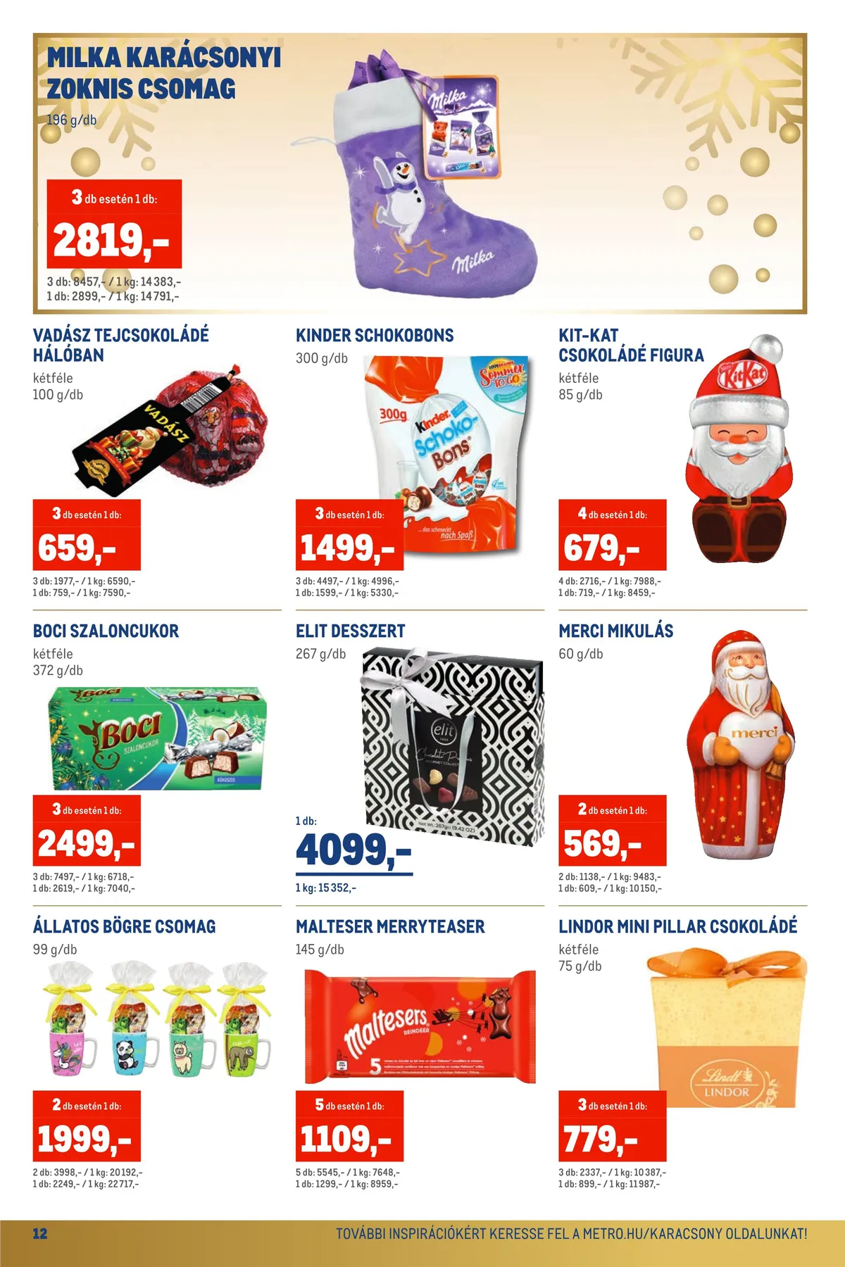 Metro akciós újság Élelmiszer 11.02–11.15 – 12. oldal