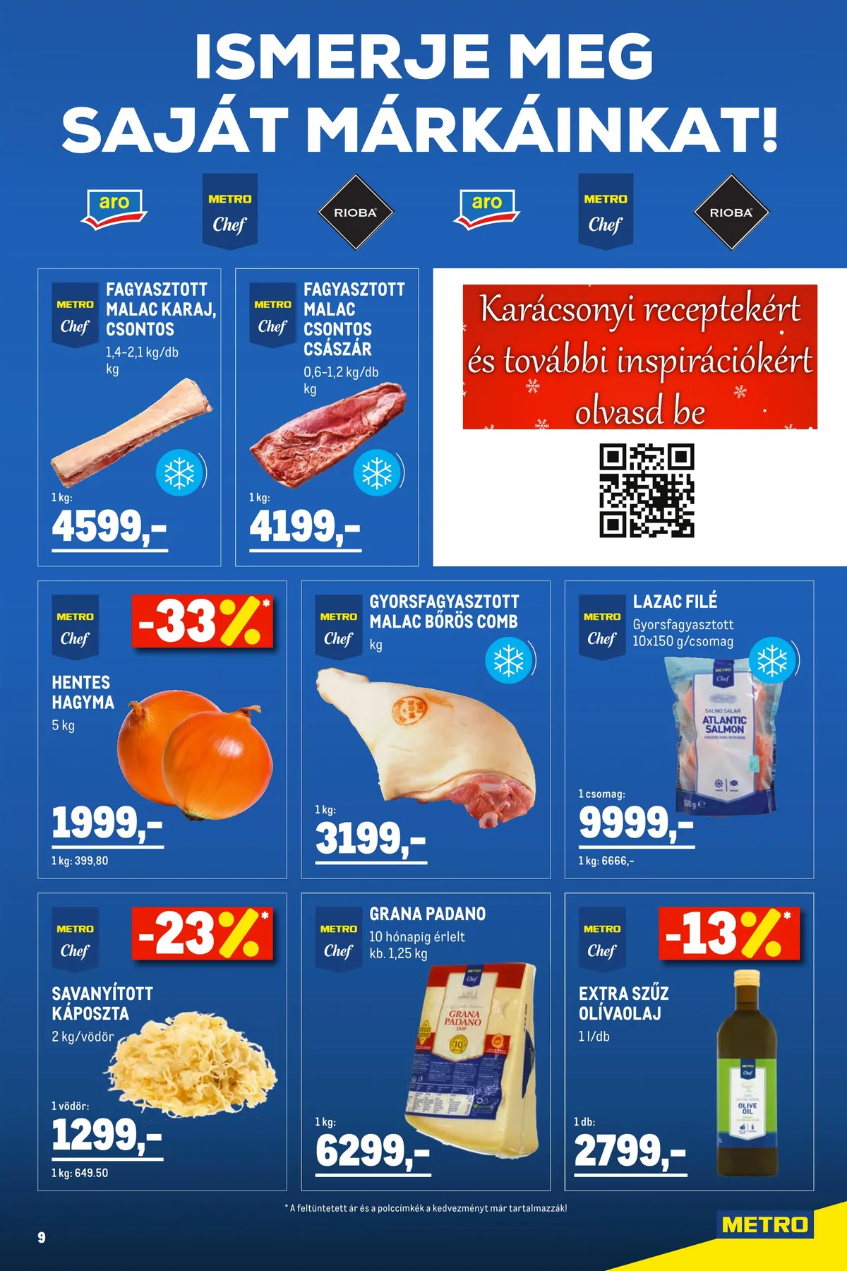 Metro akciós újság Élelmiszer 11.02–11.15 – 9. oldal