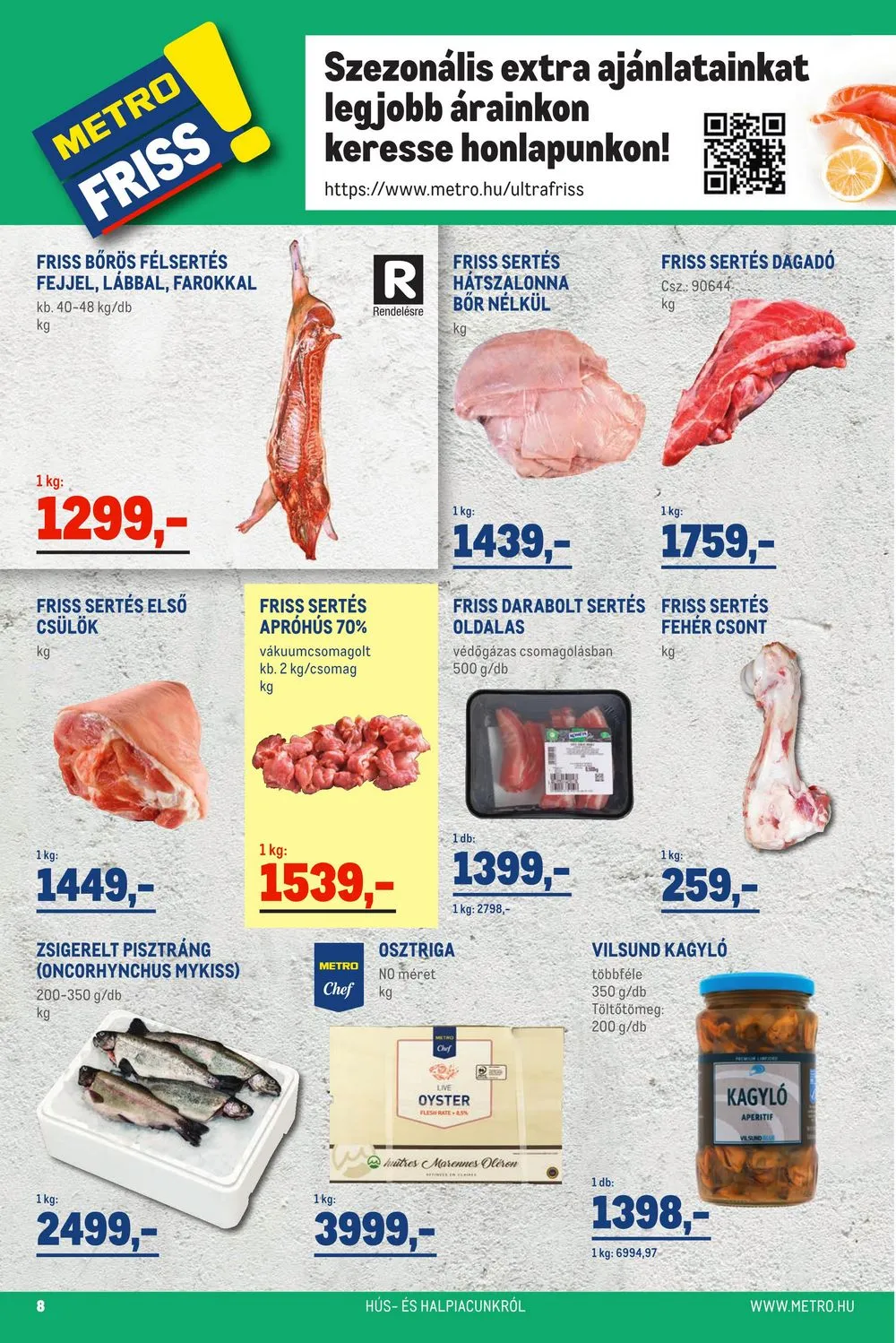 Metro akciós újság Élelmiszer 01.18–01.31 – 8. oldal