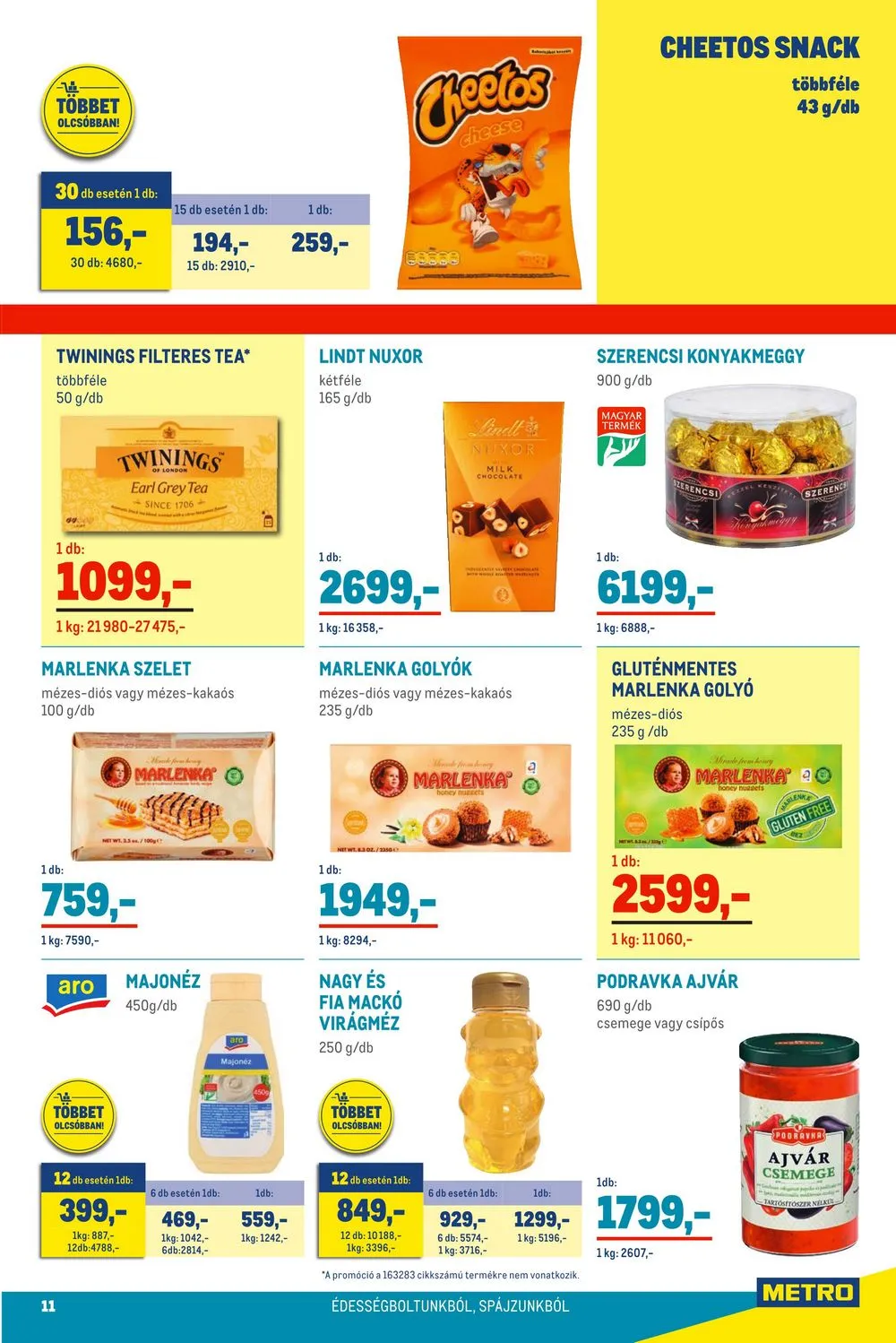 Metro akciós újság Élelmiszer 02.15–02.28 – 11. oldal