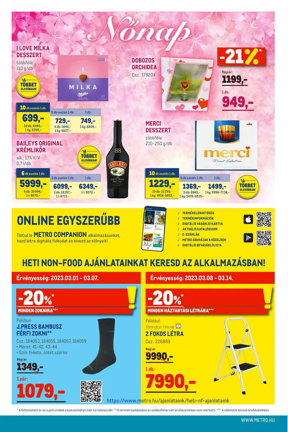 Metro akciós újság Élelmiszer 03.01–03.15 – 16. oldal