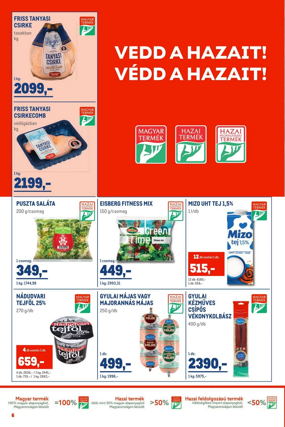 Metro akciós újság Élelmiszer 03.01–03.15 – 6. oldal